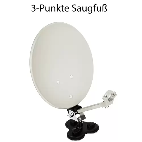 PremiumX mobile Camping SAT Anlage Satellitenschüssel Single LNB 10m Kabel 2x F-Stecker Tischhalter Masthalter Saugfuß im Koffer Camp Zubehör PremiumX mobile Camping SAT Anlage Satellitenschüssel Single LNB 10m Kabel 2x F-Stecker Tischhalter Masthalter Saugfuß im Koffer Camp Zubehör