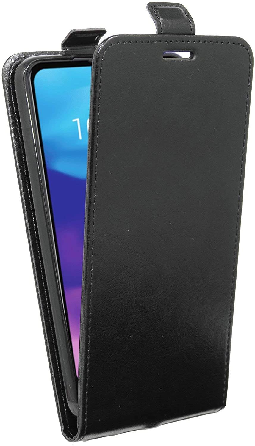 cofi1453® Flip Case kompatibel mit ZTE BLADE A7 2020 Handy Tasche vertikal aufklappbar Schutzhülle Klapp Hülle Schwarz