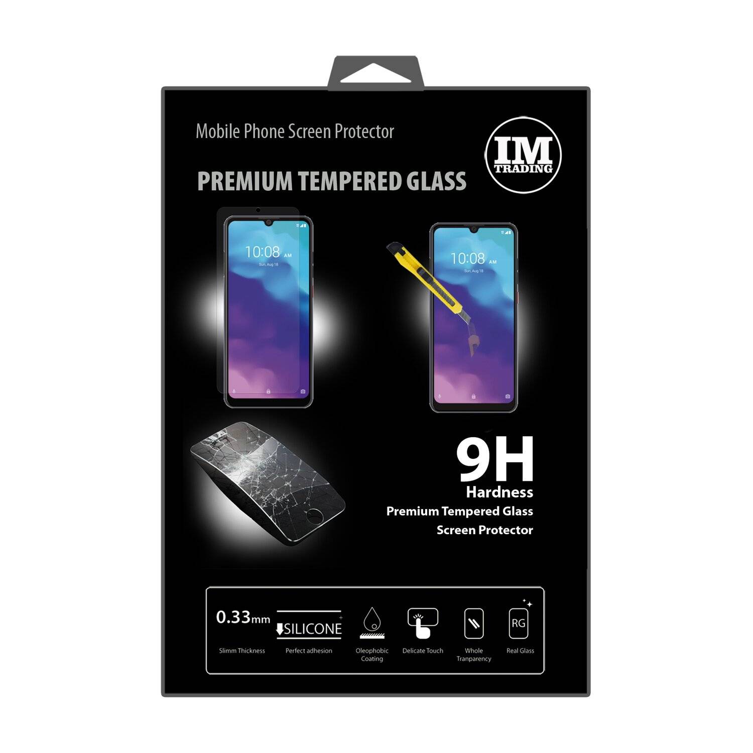 Schutzglas 9H ZTE BLADE A7 2020 Displayschutzfolie Schutzfolie Passgenau Glas