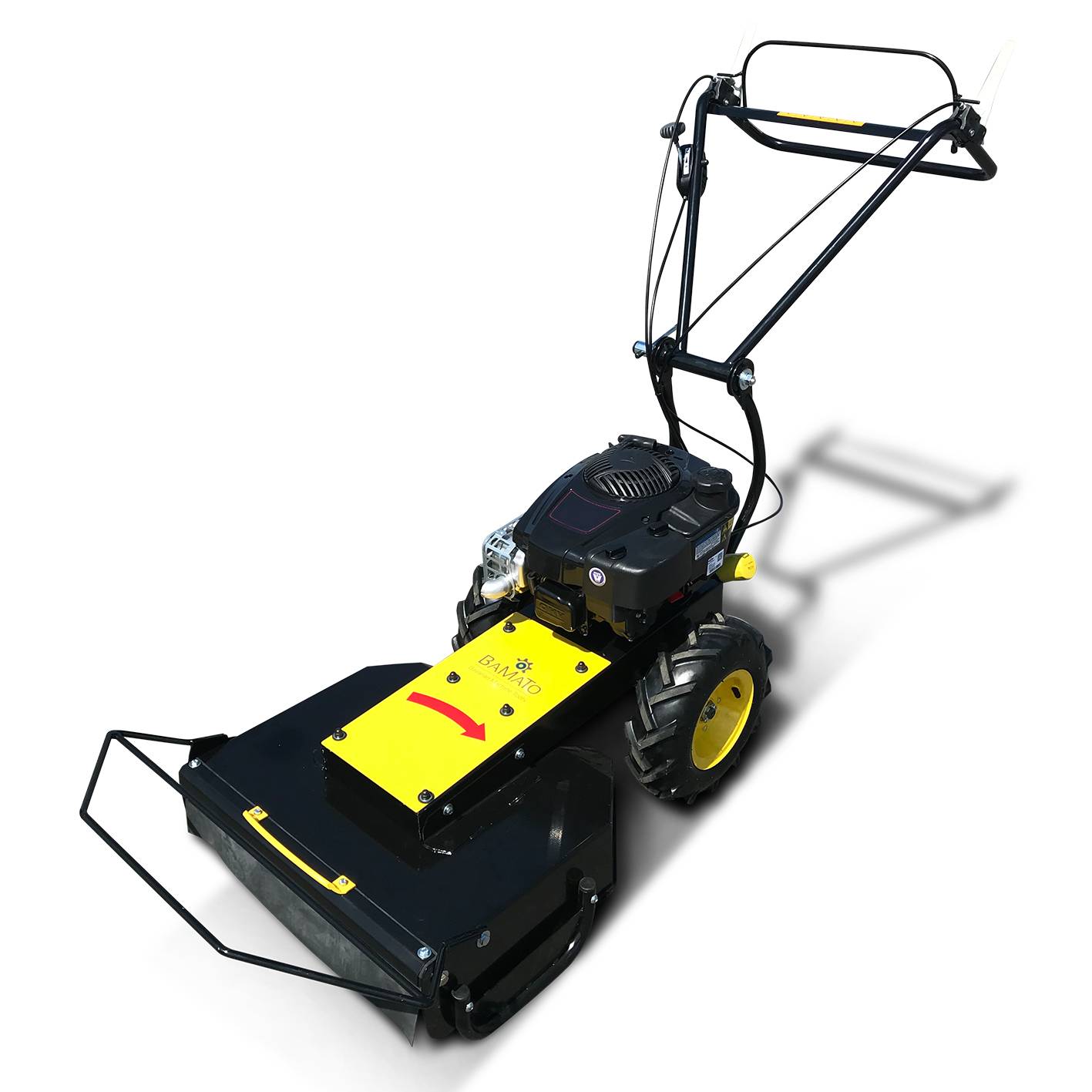 BAMATO Mulchmäher GM-875 mit fahrbarem Sitz