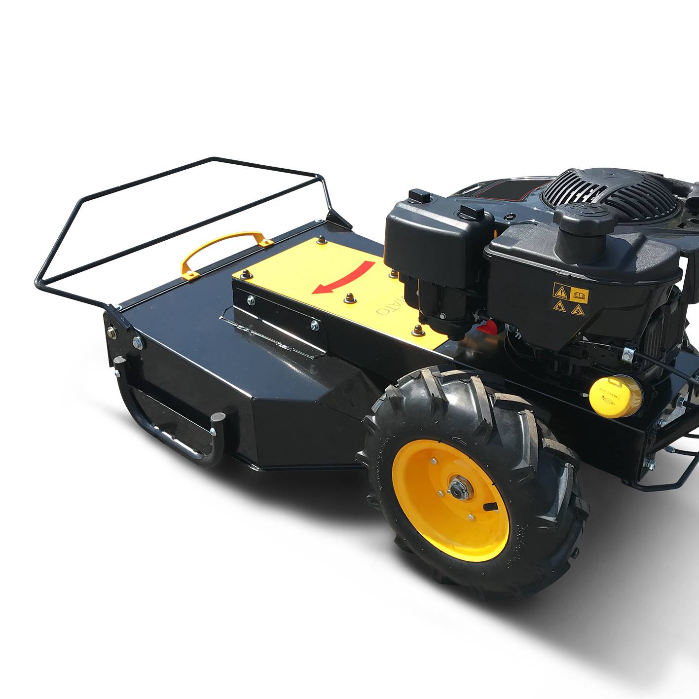 BAMATO Mulchmäher GM-875 mit fahrbarem Sitz