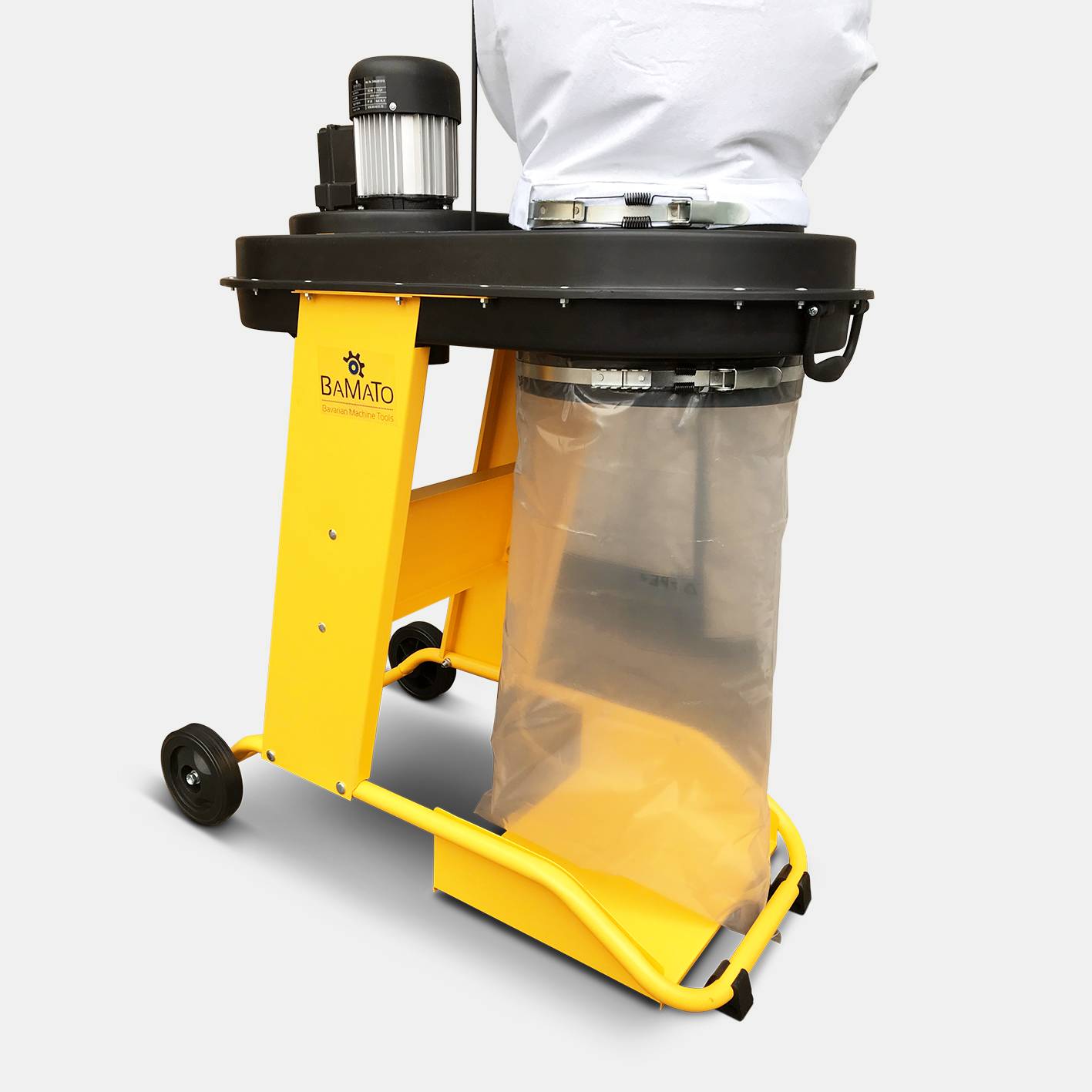 BAMATO Absauganlage AB-550 inkl. Adapter Set und 5 Spänesäcke