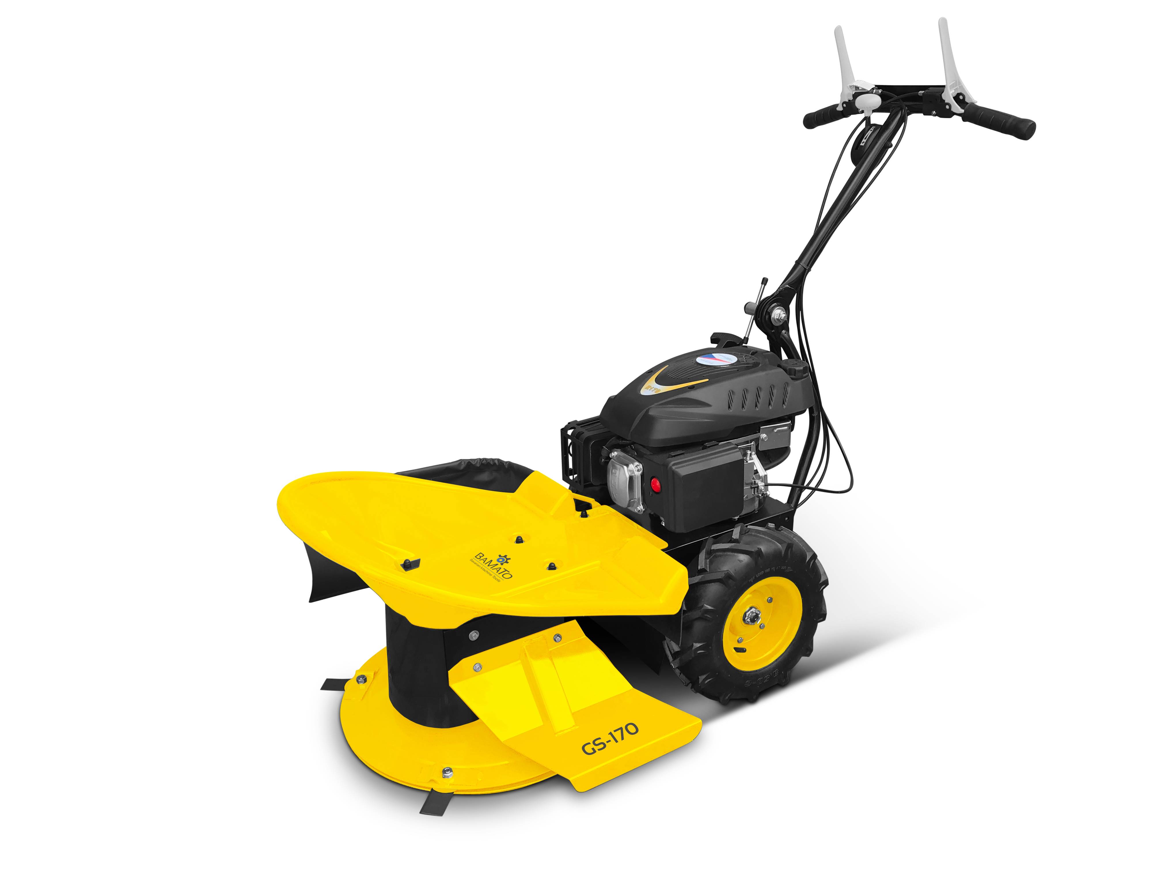 BAMATO Hochgrasmäher / Kreiselmäher GS-170 mit fahrbarem Sitz