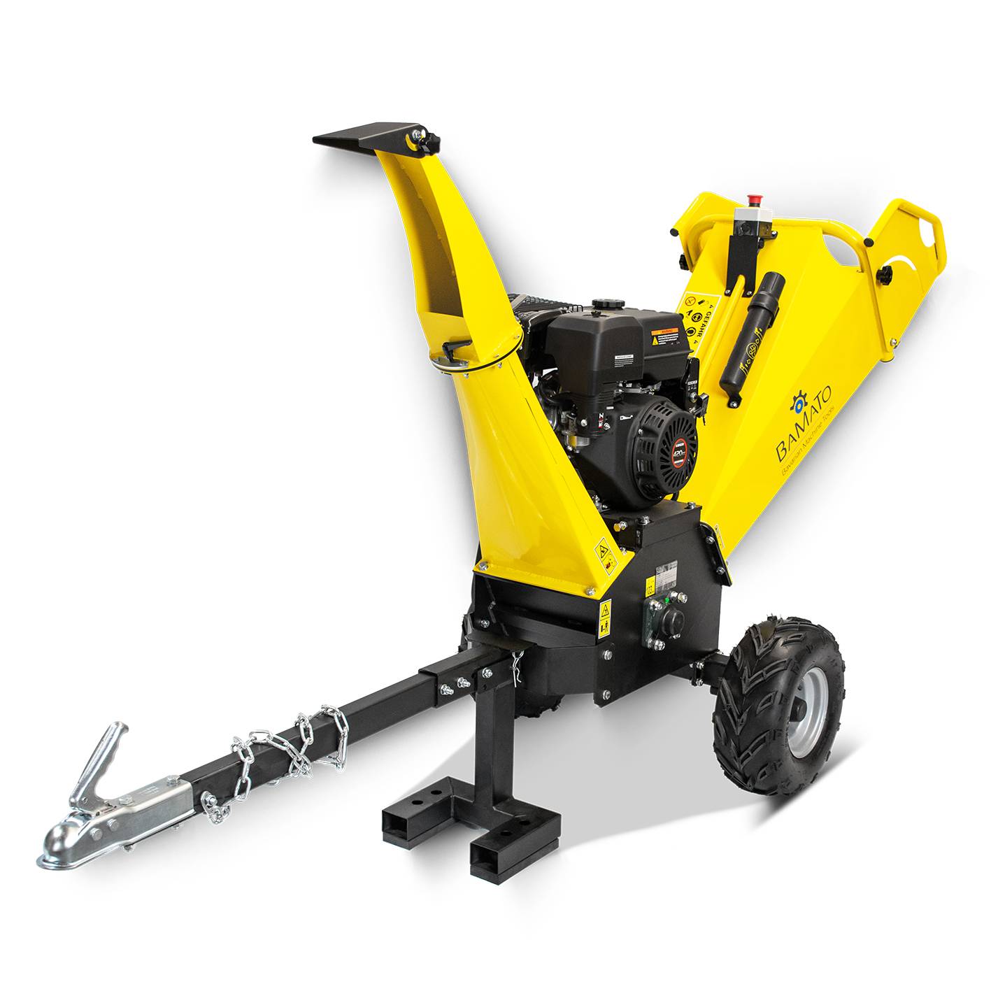 BAMATO Holzhäcksler HACK-150 inkl. Abdeckplane