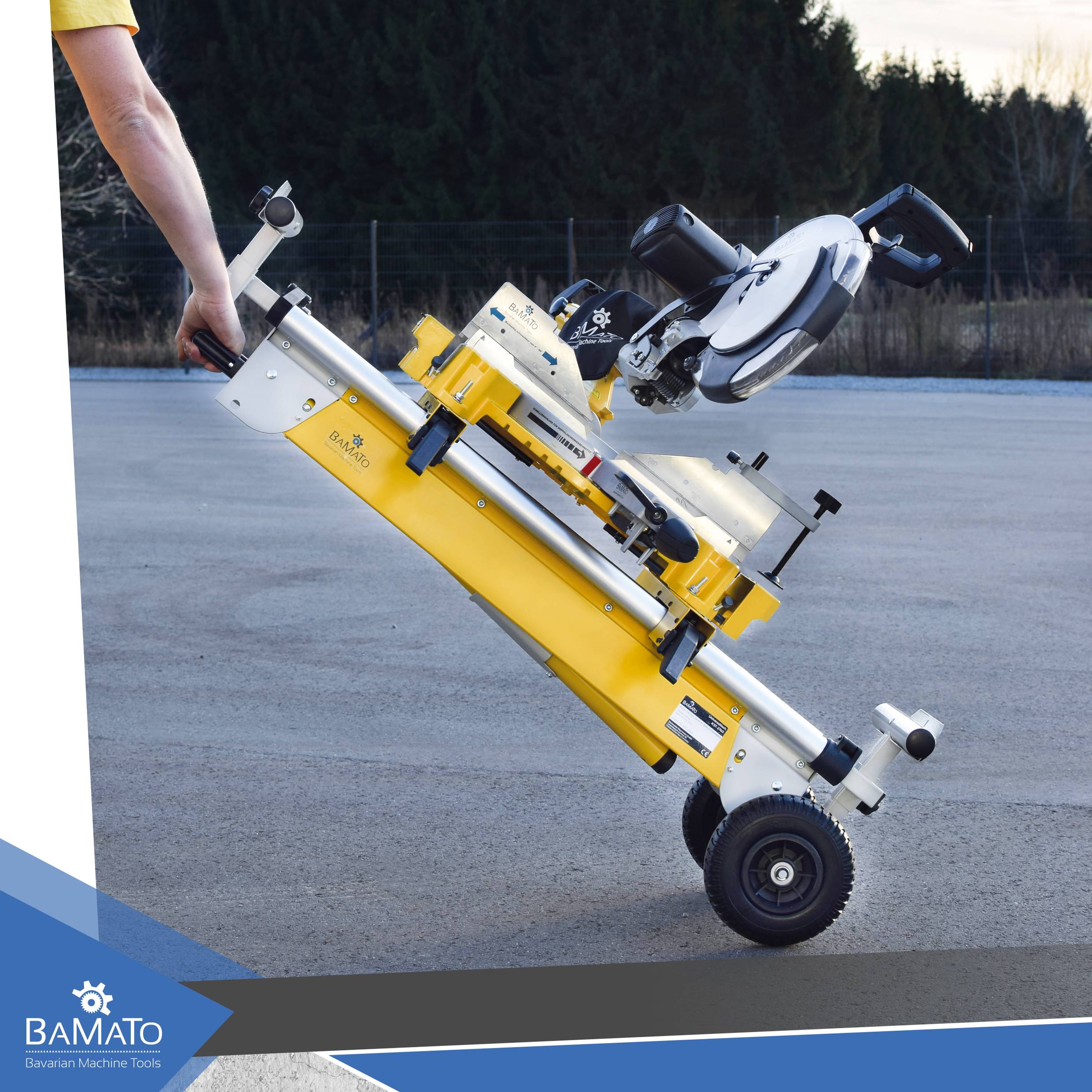 BAMATO universeller Maschinenständer KST-2760 inkl. Schrauben-Kit