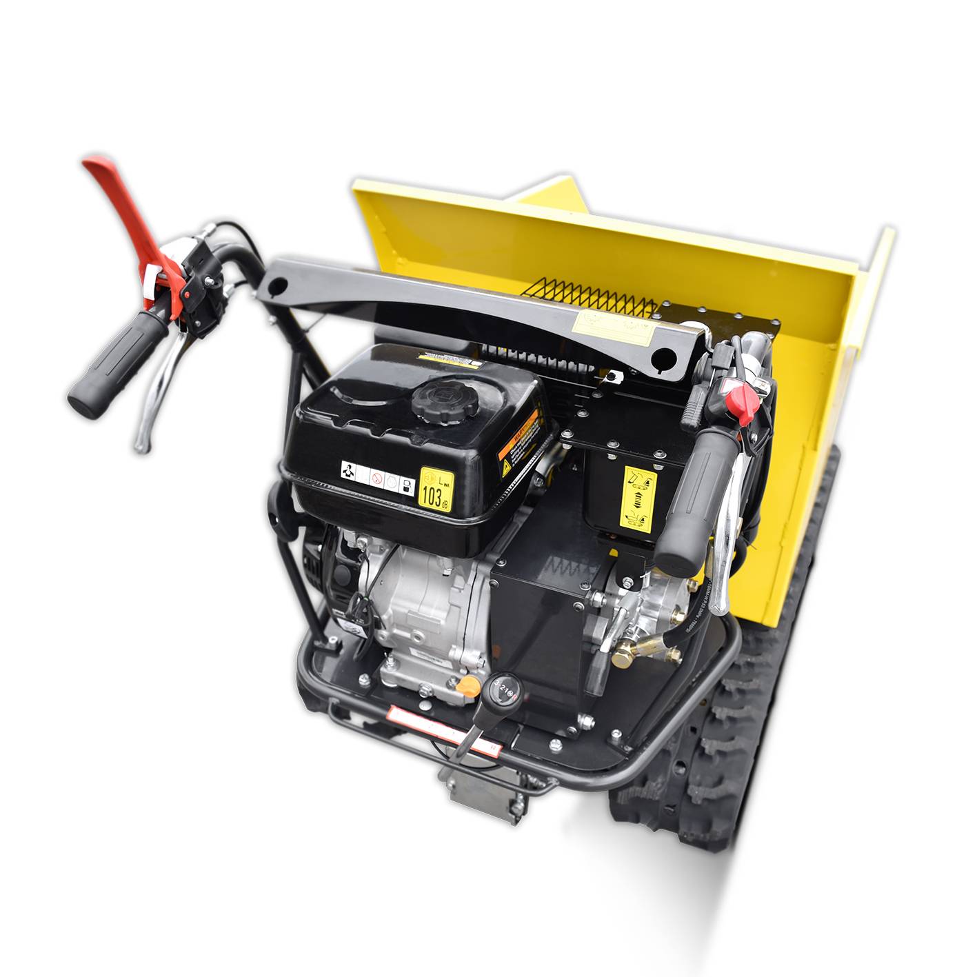 BAMATO Mini Raupendumper MTR-500H mit Kipphydraulik