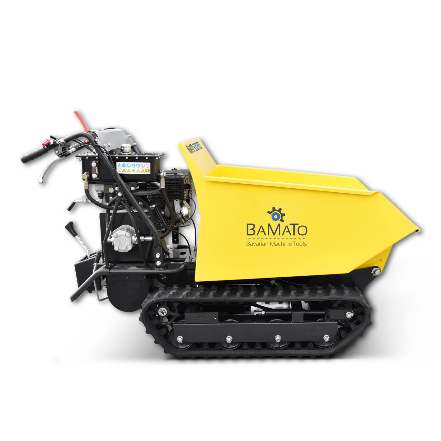 BAMATO Mini Raupendumper MTR-500PRO mit Kippdydraulik