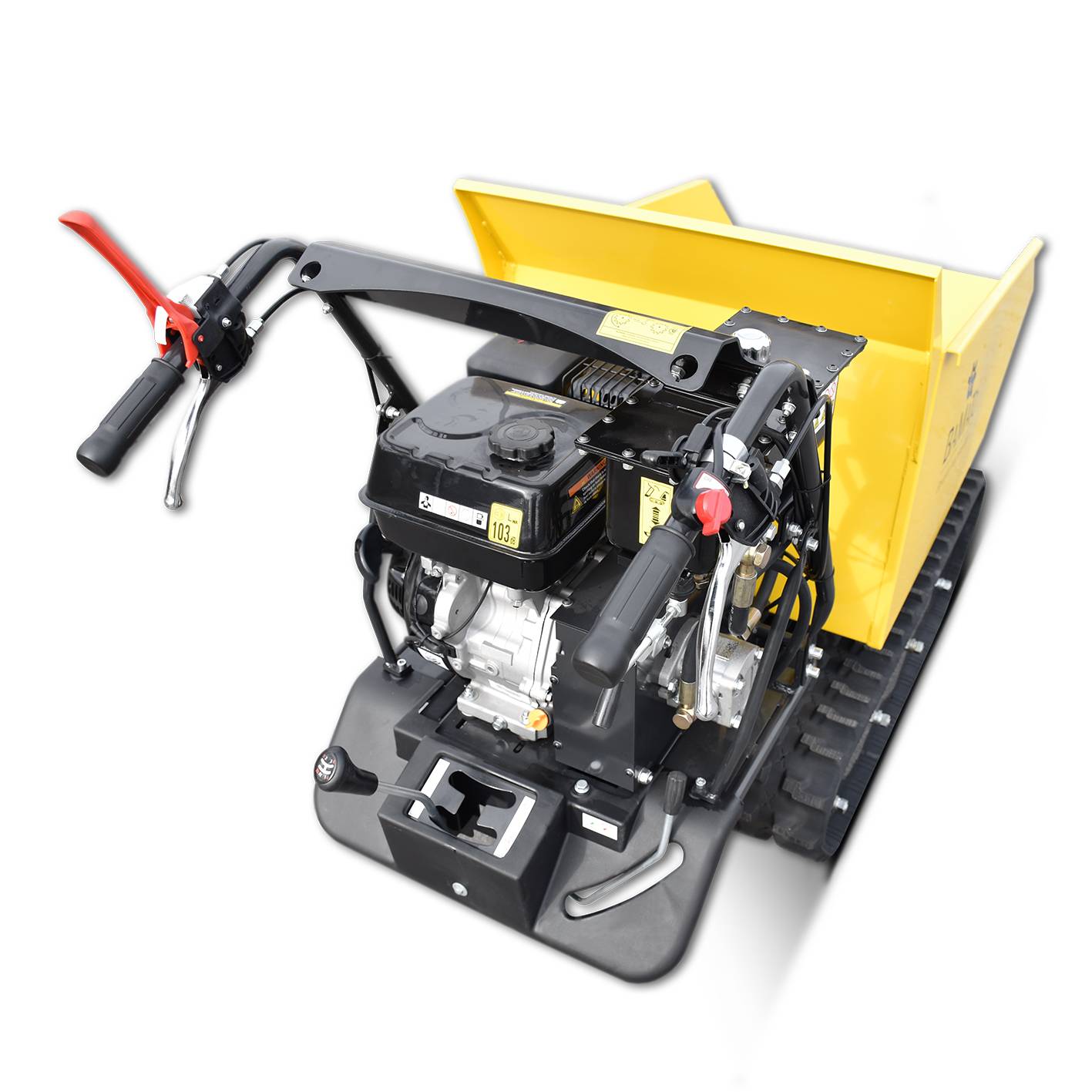 BAMATO Mini Raupendumper MTR-500PRO mit Kippdydraulik