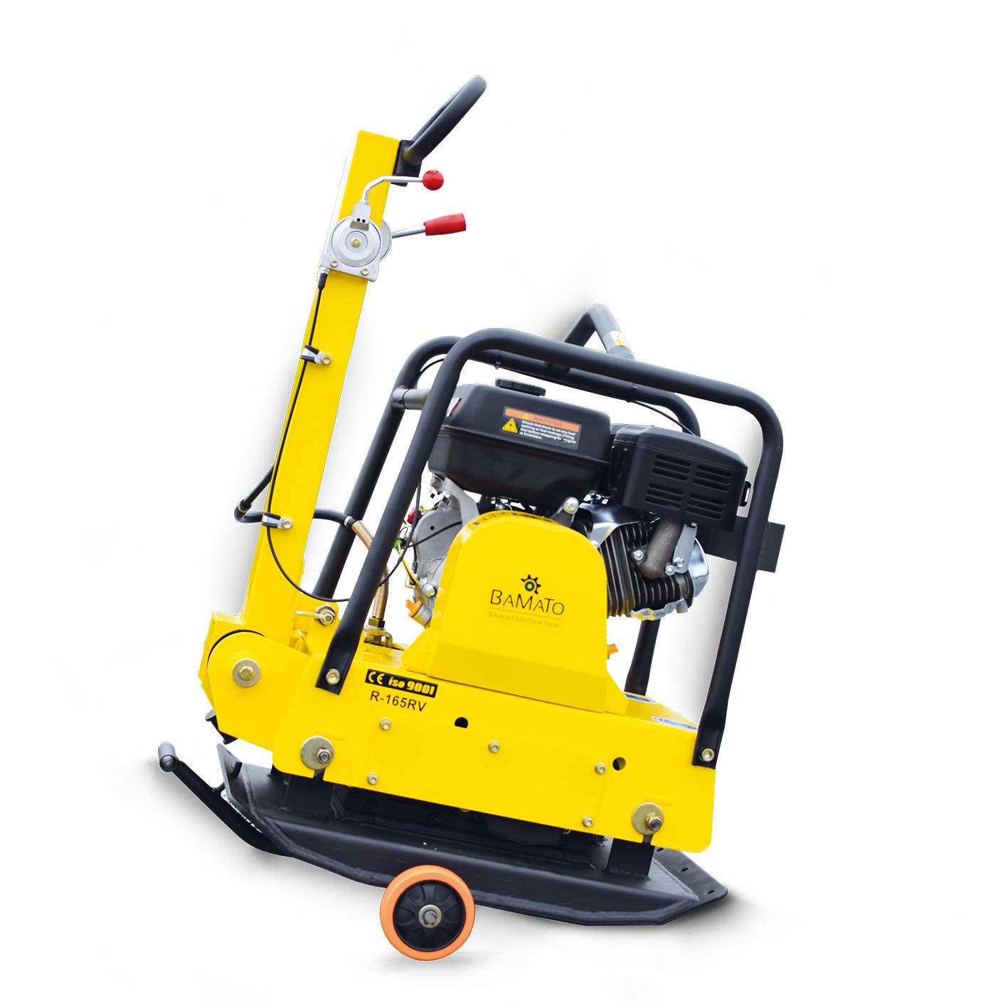 BAMATO Rüttelplatte R-165RV mit Vor- und Rücklauf