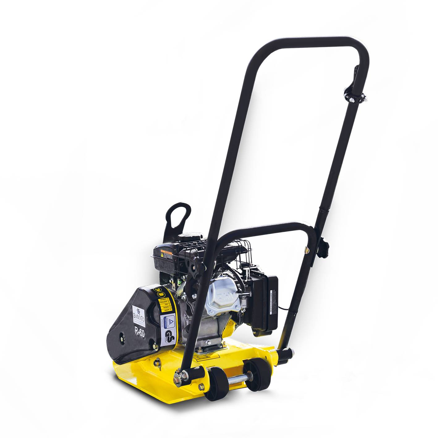 BAMATO Rüttelplatte R-60 mit Gummimatte