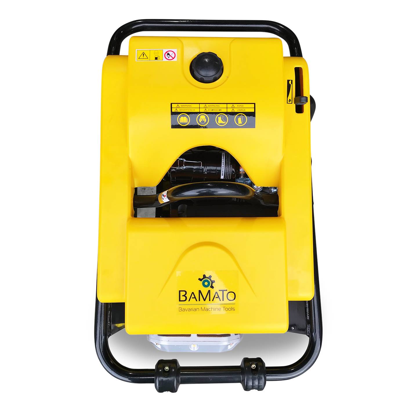 BAMATO Vibrationsstampfer V-85G mit Fahrwerk