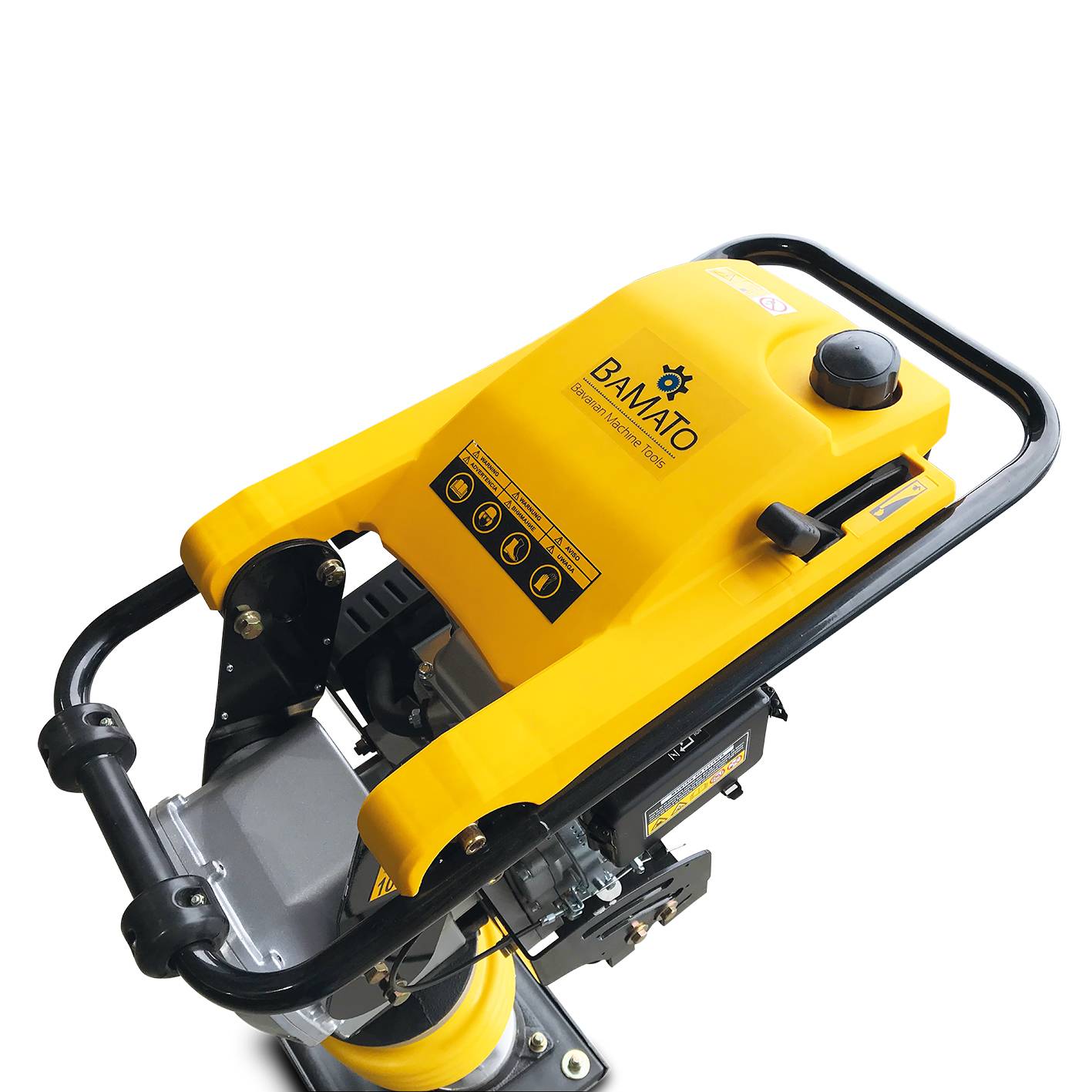 BAMATO Vibrationsstampfer V-85K mit Fahrwerk (schmale Ausführung)