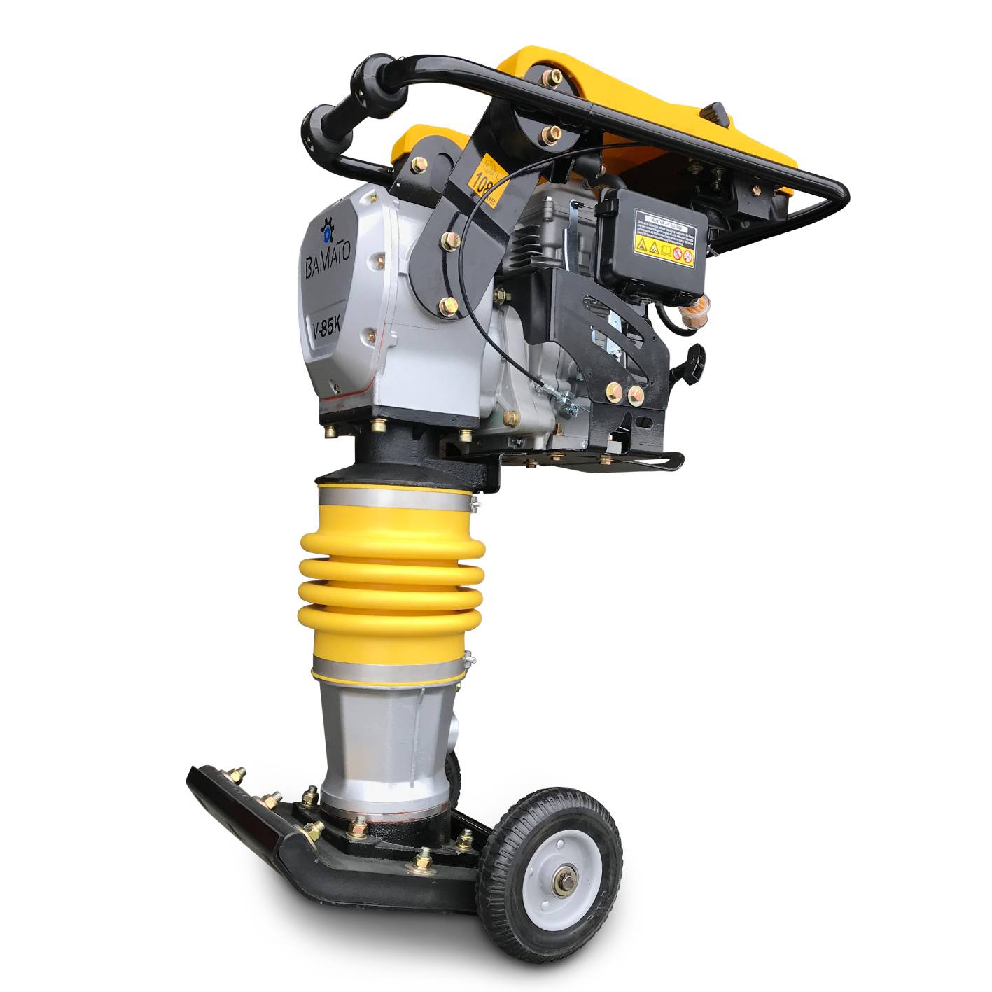 BAMATO Vibrationsstampfer V-85K mit Fahrwerk (schmale Ausführung)
