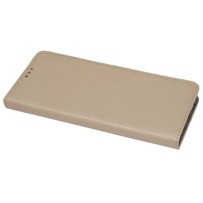 Buch Tasche Smart für SAMSUNG GALAXY NOTE 20 N980F Handy Hülle Etui Brieftasche Schutzhülle mit Standfunktion, Kartenfach Gold