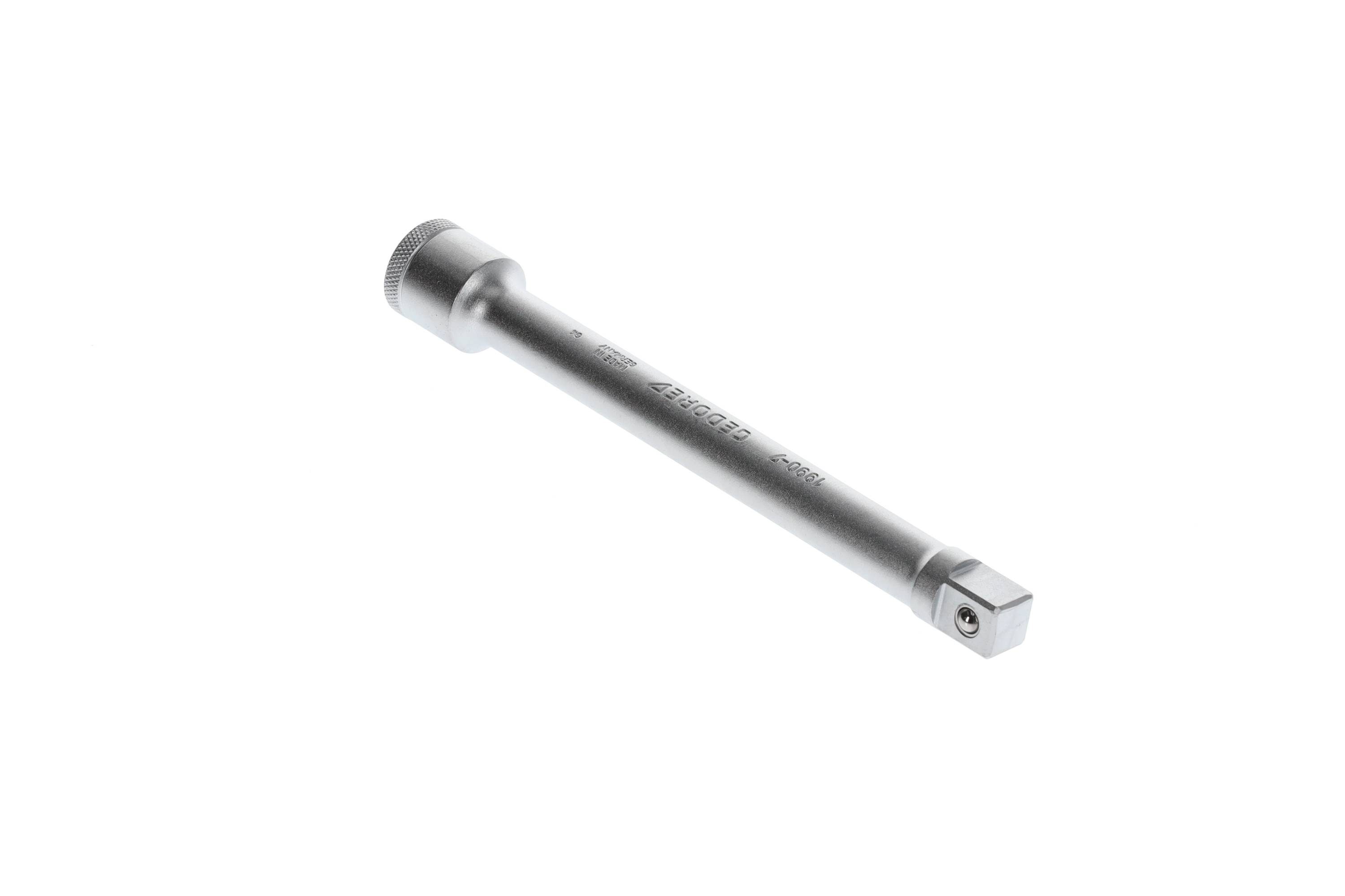 GEDORE Steckschlüsselverlängerung, 1/2'' 12,5 mm 4-kant Antrieb, 180 mm lang, Adapter, Werkzeug, 199