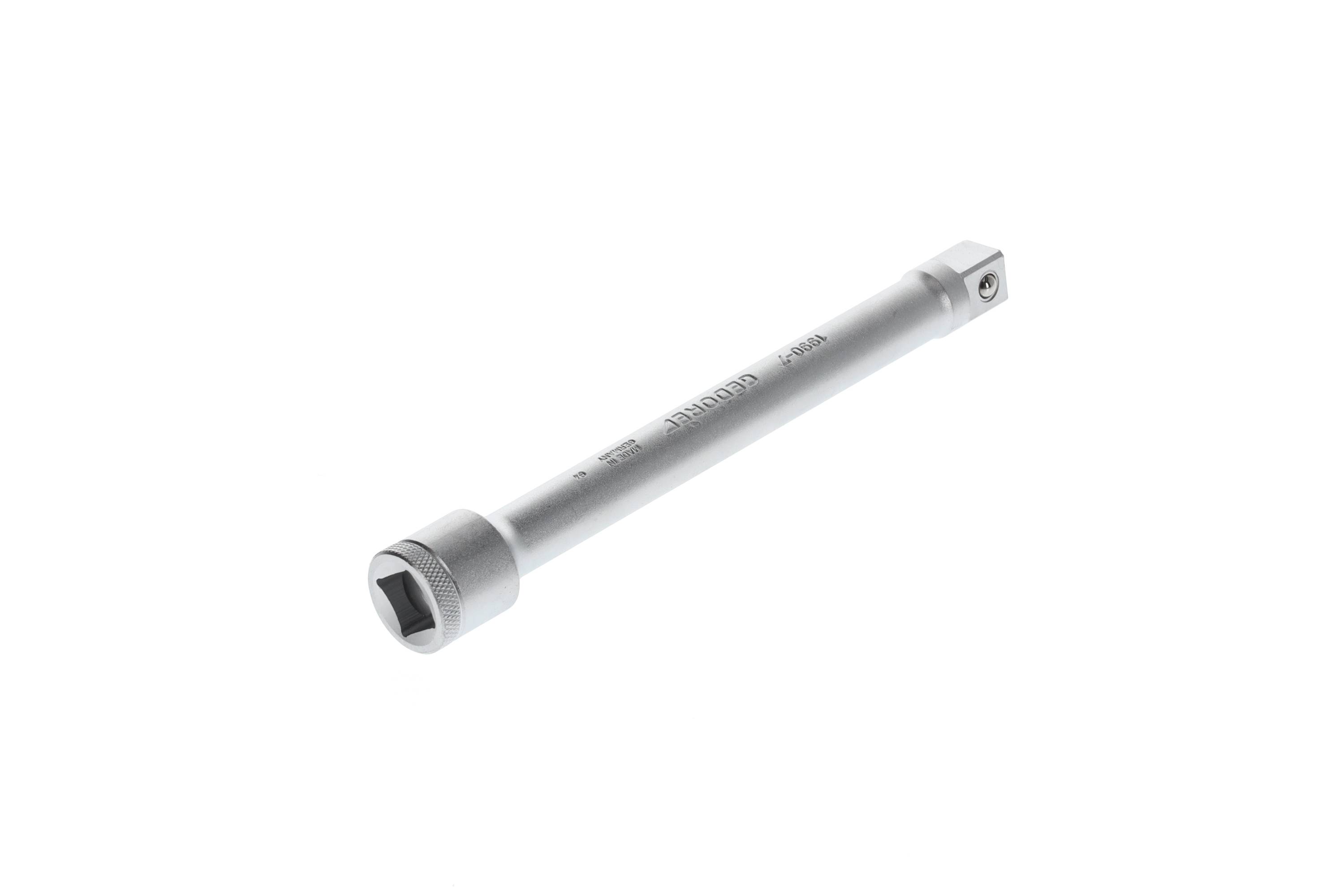 GEDORE Steckschlüsselverlängerung, 1/2'' 12,5 mm 4-kant Antrieb, 180 mm lang, Adapter, Werkzeug, 199