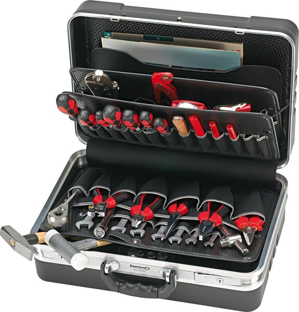 Werkzeugsortiment mit Koffer Universal 43-teilig FORMAT