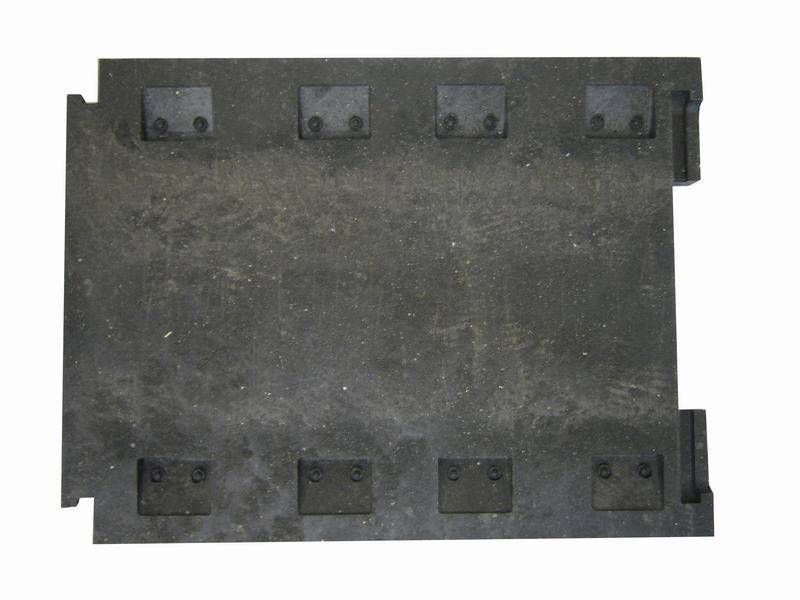 Kabelbrücke / Schlauchbrücke mit schwarzen Deckel