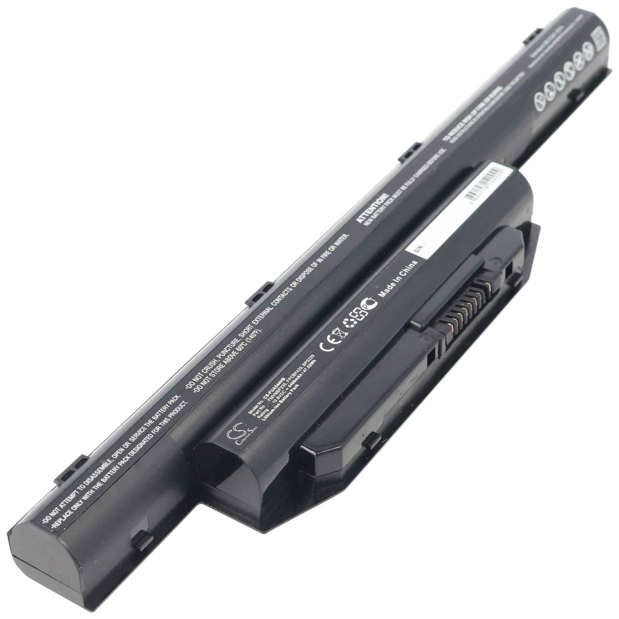 Akku passend für Fujitsu LifeBook A544 Akku FMVNBP235 4400mAh