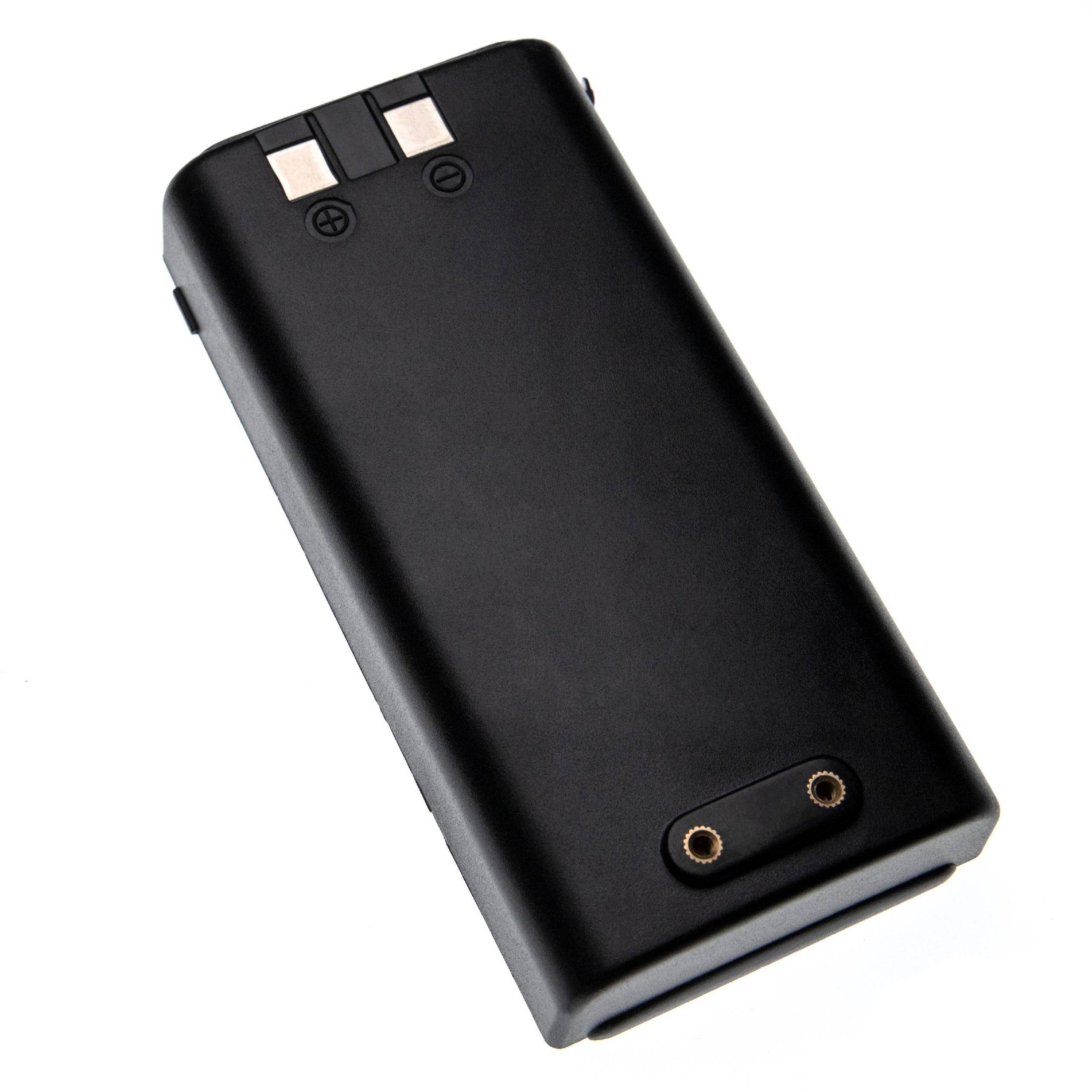 vhbw Akku Ersatz für Standard CNB-414, CNB-410, PNB417, CNB-415, RBP-22, RBP-22H für Funkgerät, Walkie Talkie (1100 mAh, 12 V, NiMH)