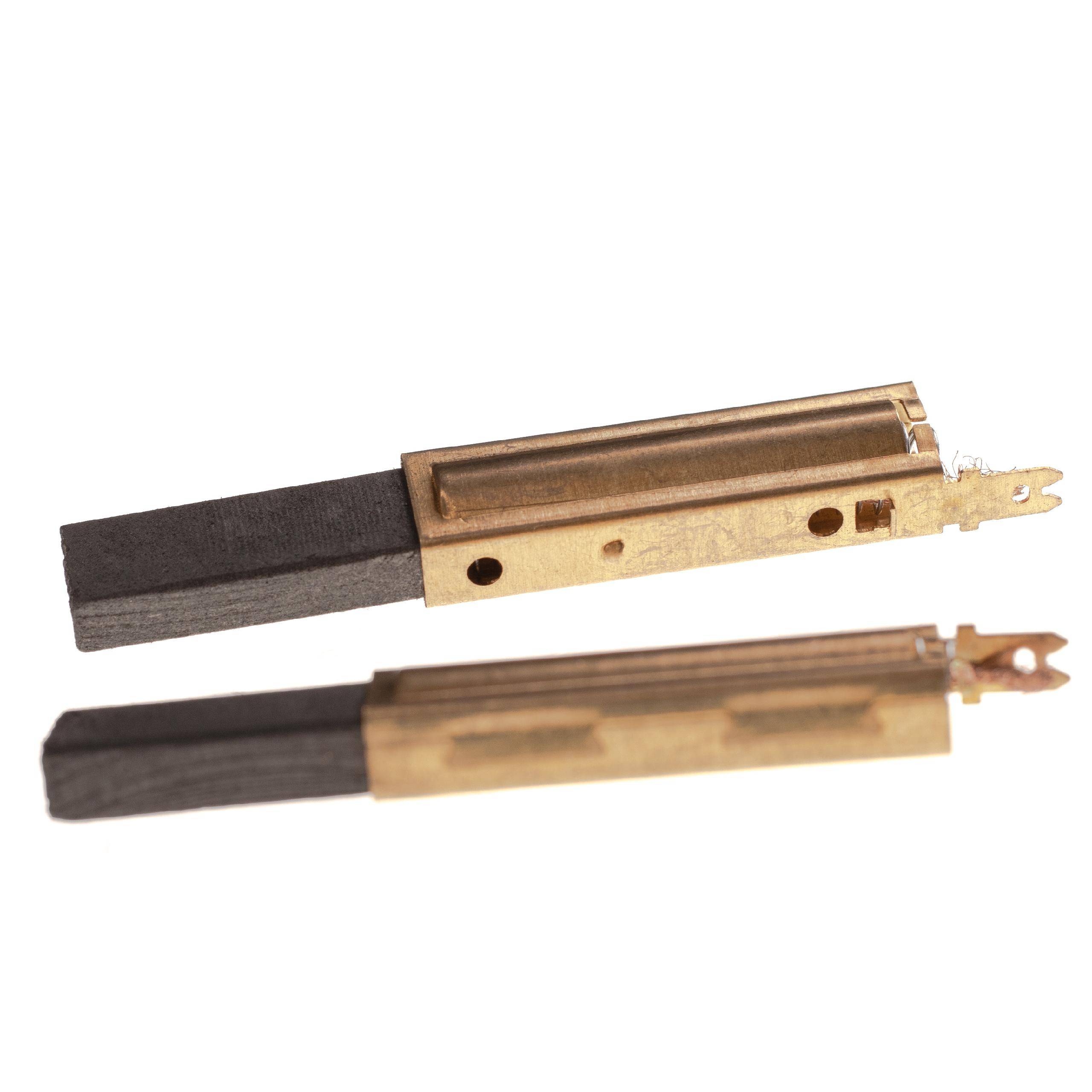 vhbw 2x Kohlebürste kompatibel mit Nilfisk WAP Alto WAP SQ 550-2M, WAP SQ 550-3M Staubsauger