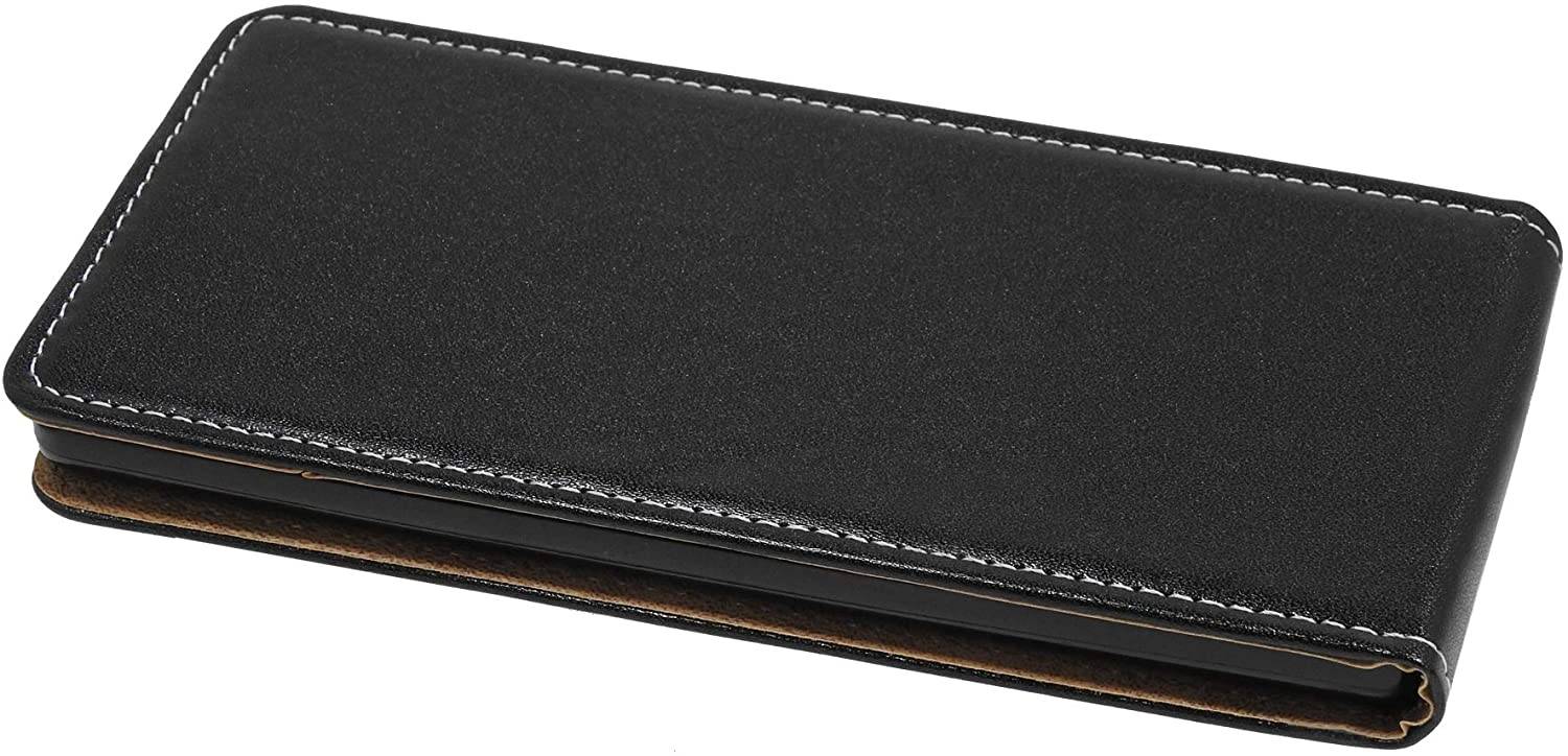 cofi1453® Flip Case kompatibel mit XIAOMI REDMI 9 Handy Tasche vertikal aufklappbar Schutzhülle Klapp Hülle Schwarz