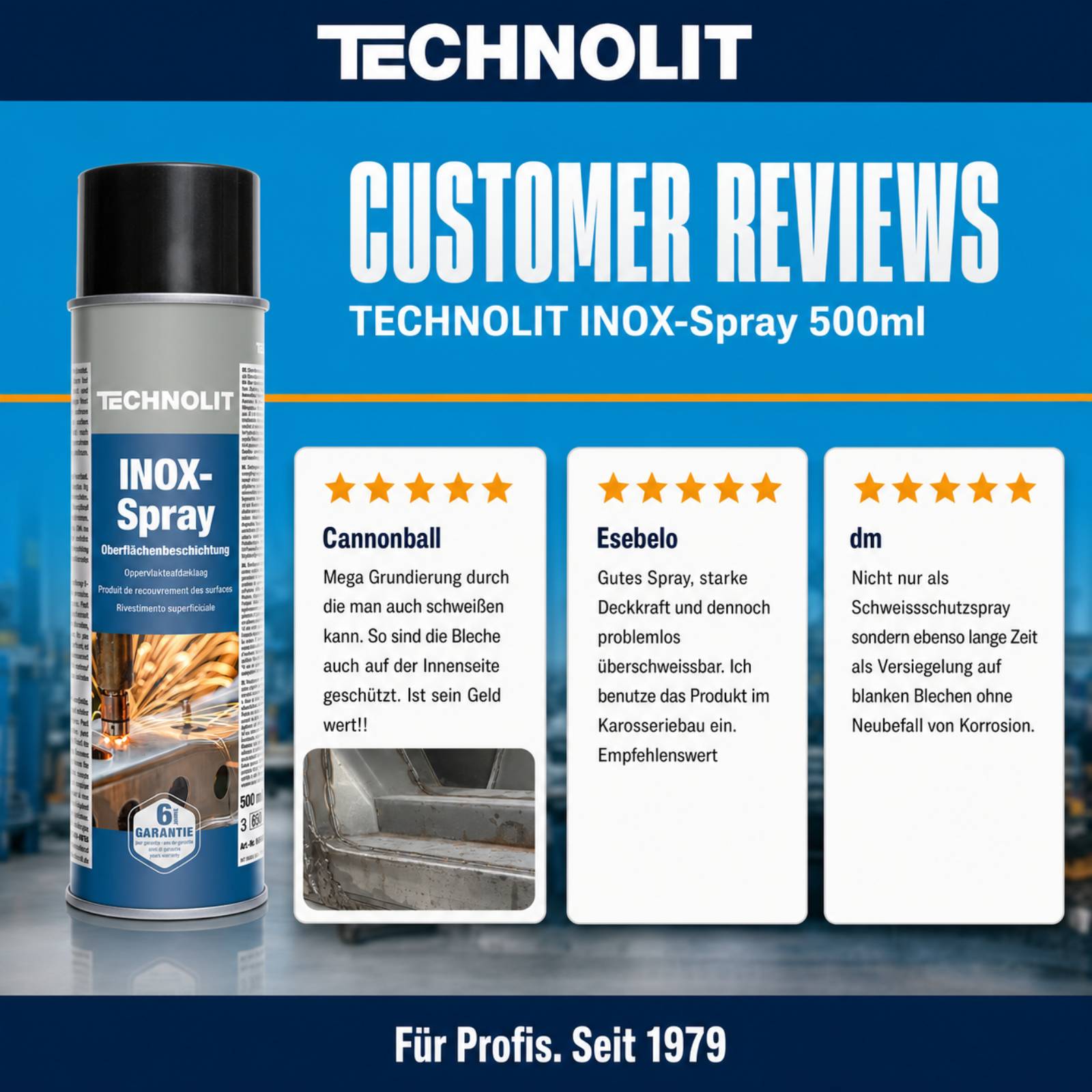 TECHNOLIT Inox-Spray 500ml