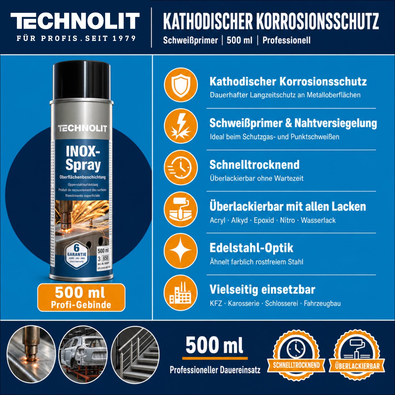 TECHNOLIT Inox-Spray 500ml
