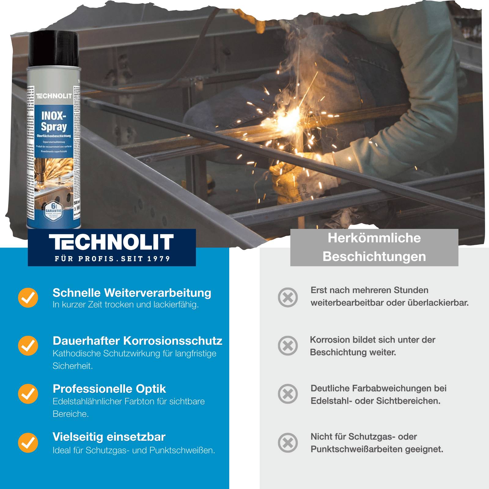 TECHNOLIT Inox-Spray 500ml