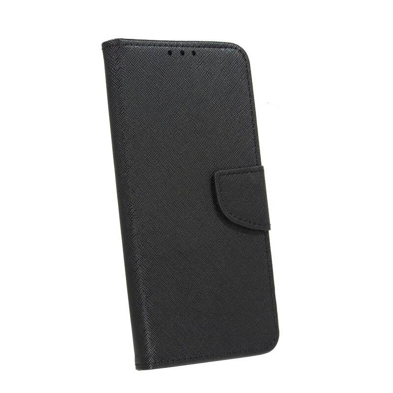 Buch Tasche Fancy für SAMSUNG GALAXY A71 5G A716F Handy Hülle Etui Brieftasche Schutzhülle mit Standfunktion, Kartenfach Schwarz