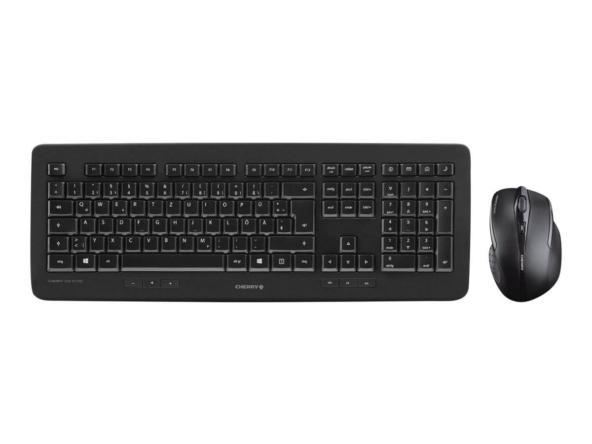 CHERRY DW 5100 - Tastatur-und-Maus-Set - kabellos