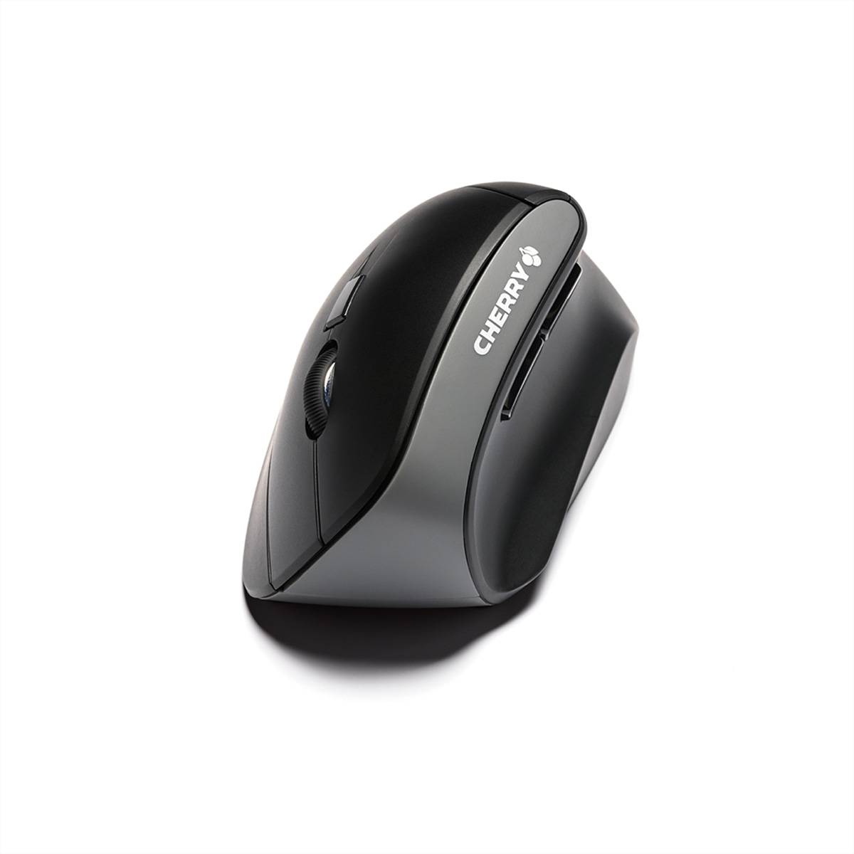 Cherry Maus MW 4500, ergonomisch, für Rechtshänder, wireless, 1200 dpi, schwarz