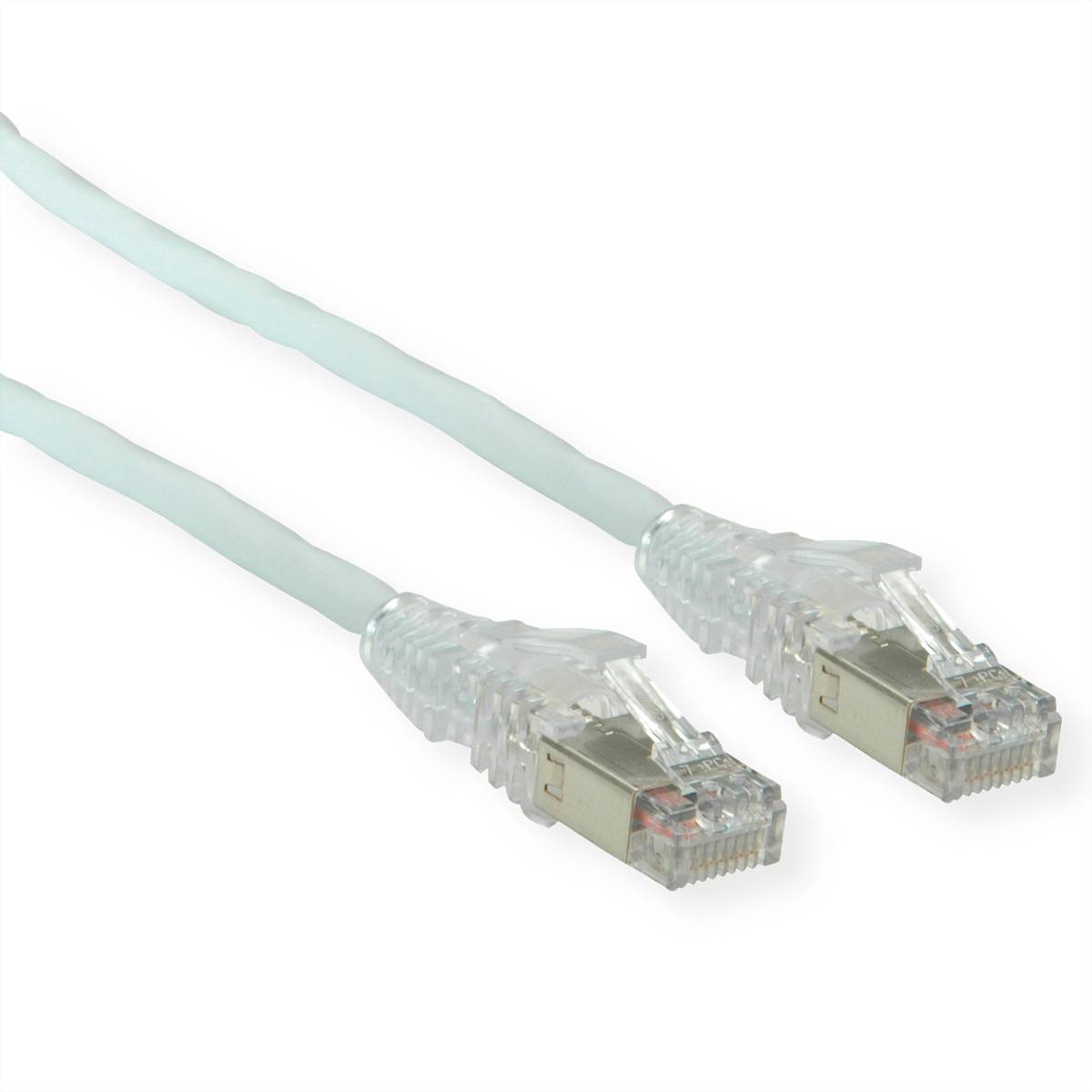 DÄTWYLER Patchkabel Cat.6A (Class EA) S/FTP, CU 7702 flex LSOH, AMP v2, grau, 20 m