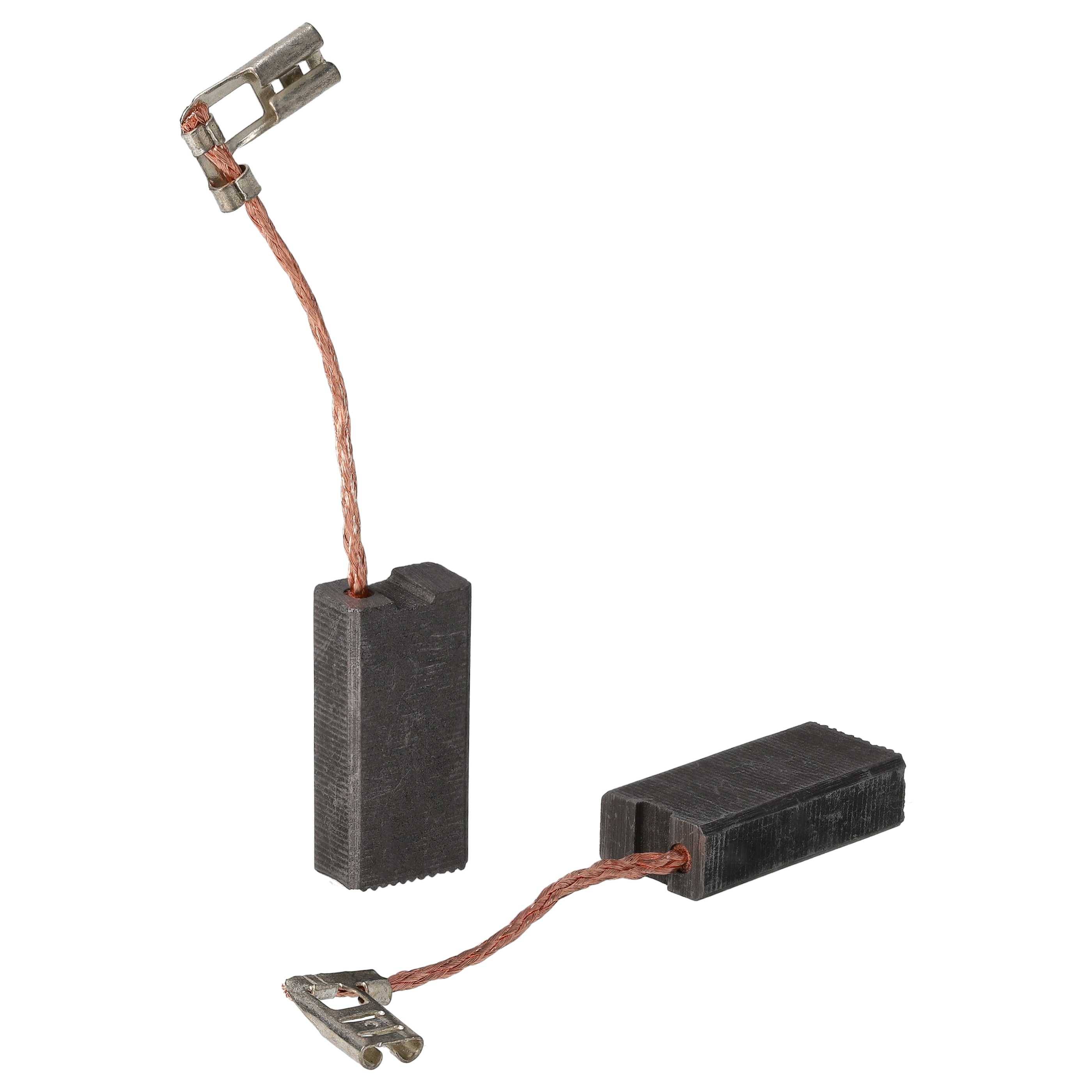 vhbw 2x Kohlebürste Motorkohle Schleifkohle kompatibel mit Hilti TE 500 | TE 500 AVR Bohrhammer 7 x 12,5 x 26mm