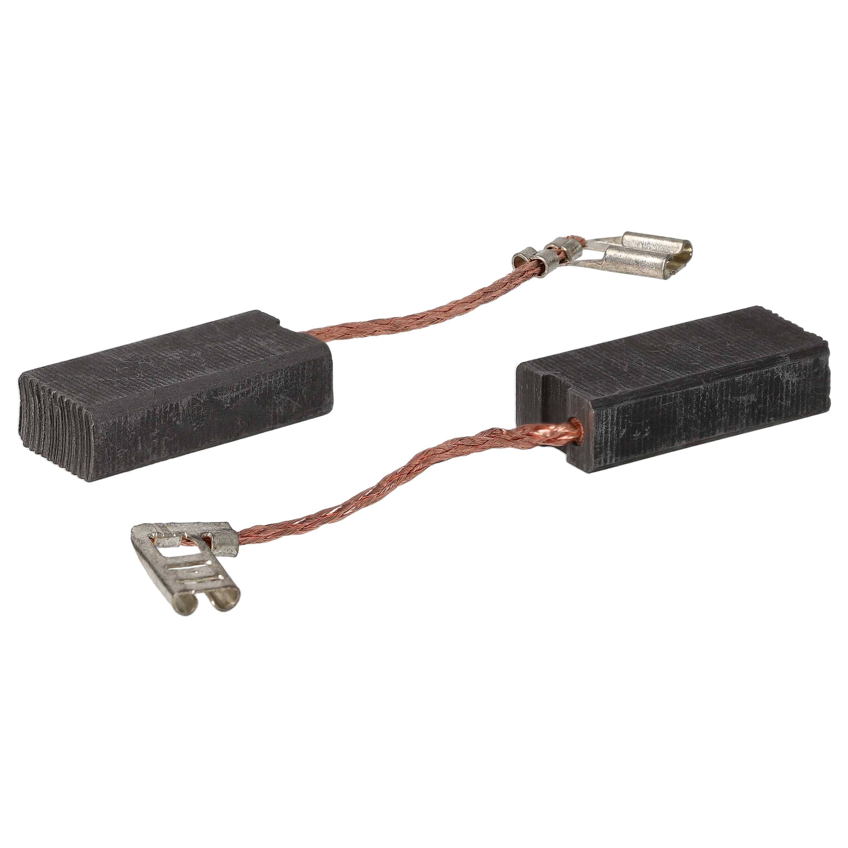 vhbw 2x Kohlebürste Motorkohle Schleifkohle kompatibel mit Hilti TE 500 | TE 500 AVR Bohrhammer 7 x 12,5 x 26mm