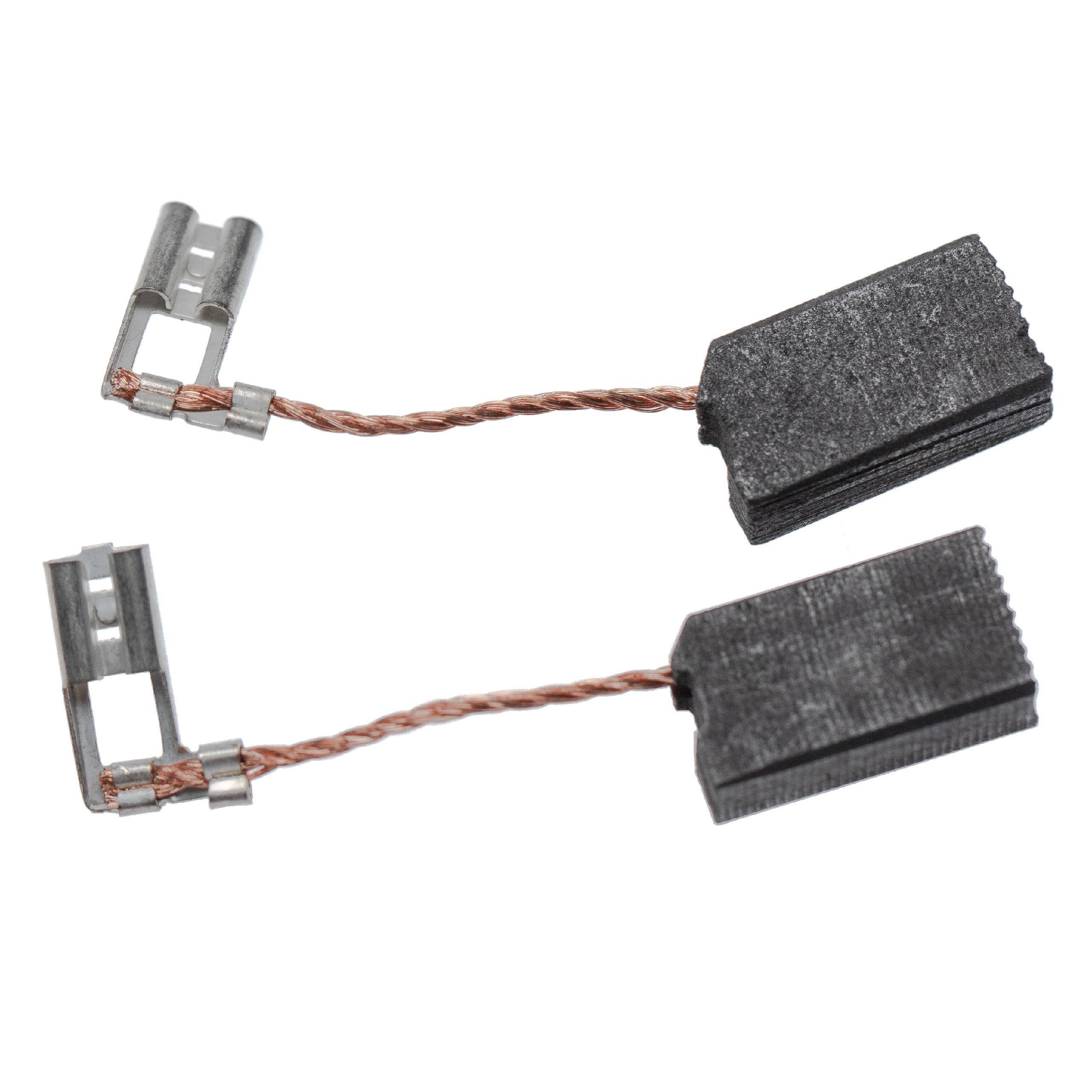 vhbw 2x Kohlebürste 6 x 10 x 18 mm kompatibel mit Hilti TE 54, TE 55 Bohrhammer
