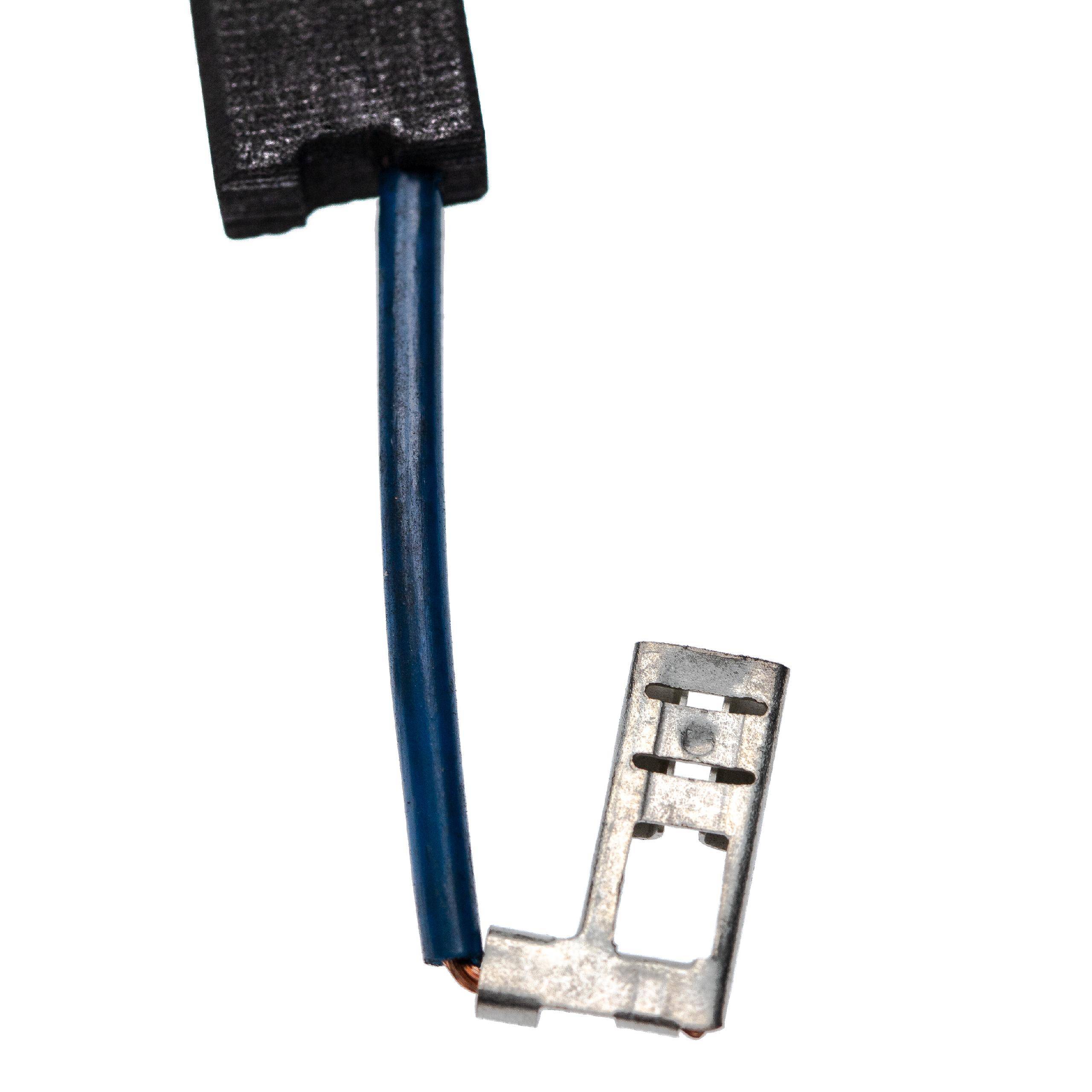 vhbw 2x Kohlebürste 6 x 10 x 26 mm kompatibel mit Hilti TE 42, TE 52, TP 400 Bohrhammer