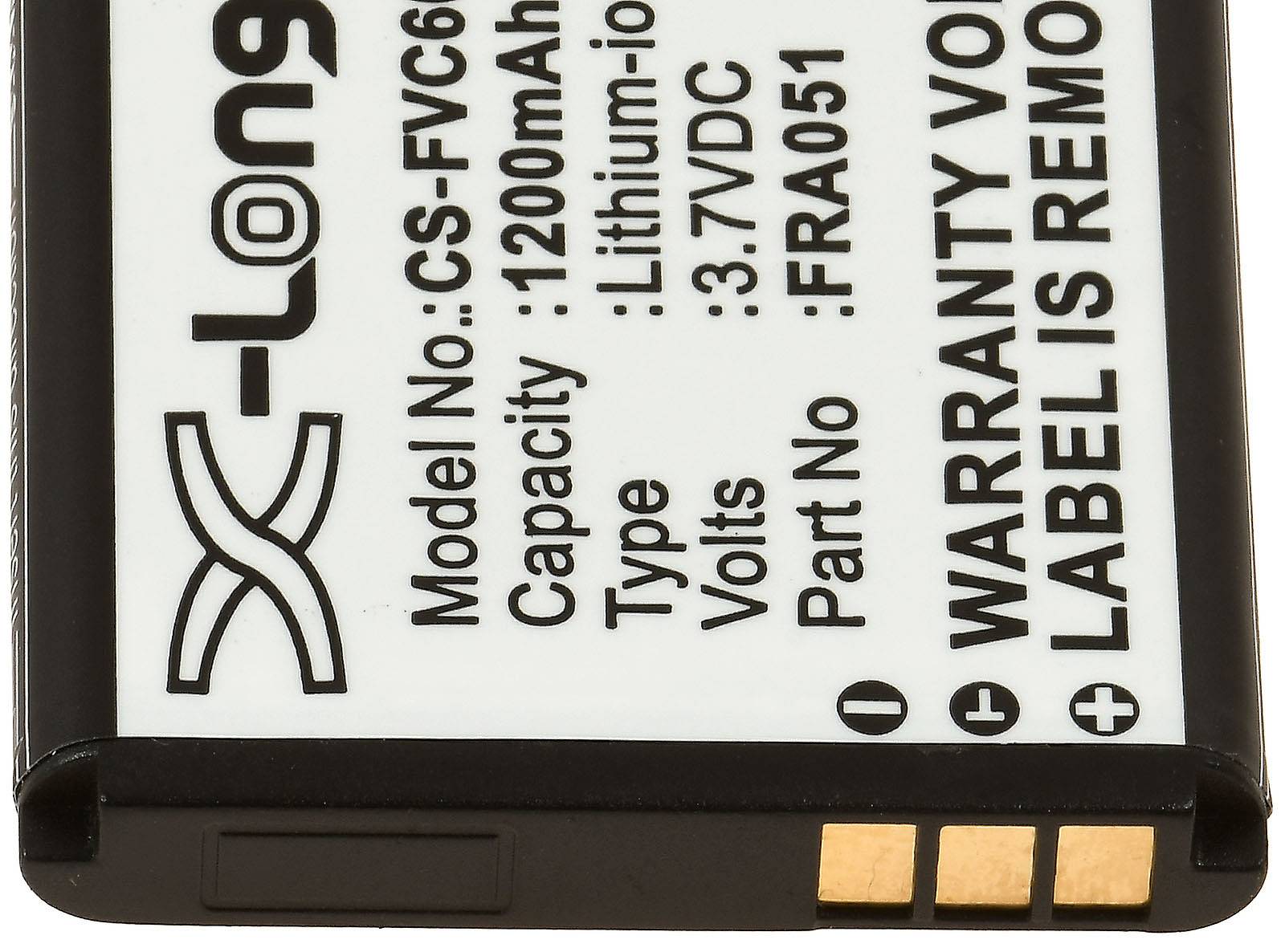 Powery Akku für Schnurlos-Telefon AVM Fritz!Fon C6 DECT / Typ FRA051, 3,7V, Li-Ion