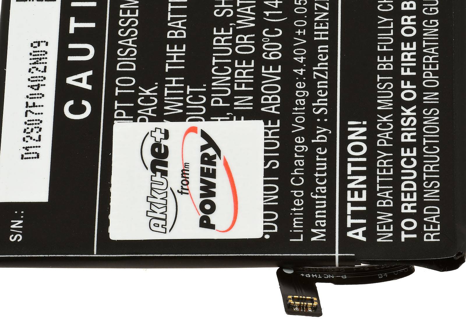 Powery Akku für Handy, Smartphone Huawei Y9s 2019, 3,85V, Li-Polymer