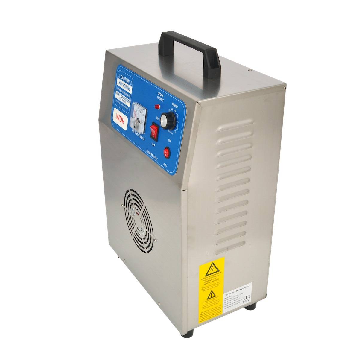 WDH Ozongenerator WDH-AP005 - bis 40m² - mit 5.000 mg/h (5 g/h) Ozonleistung - zur Desinfektion von Räumen