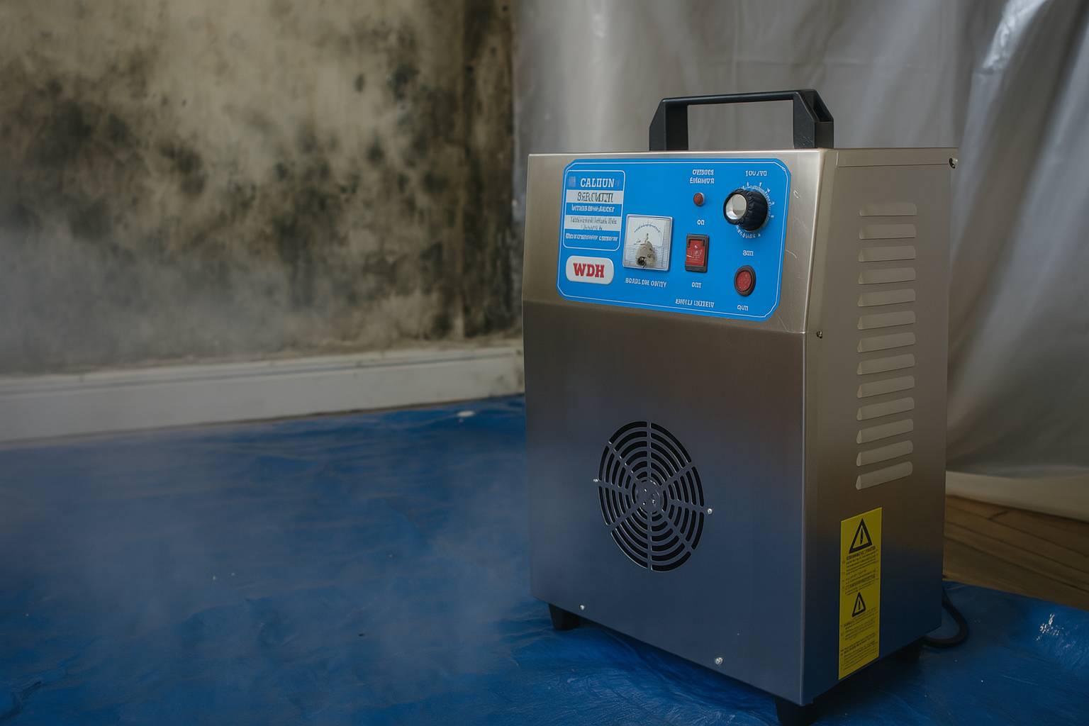 WDH Ozongenerator WDH-AP005 - bis 40m² - mit 5.000 mg/h (5 g/h) Ozonleistung - zur Desinfektion von Räumen