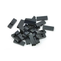 0.1" (2.54mm) Crimp Connector Housing: 1x2-Pin 25-Pack for Pre-Crimed Terminals 1901 0.1" (2.54mm) Crimp Connector Housing: 1x2-Pin 25-Pack for Pre-Crimed Terminals 1901