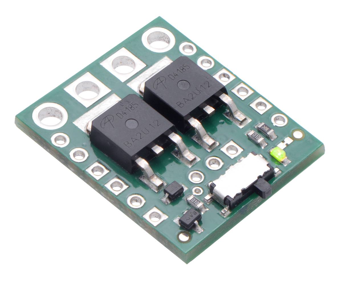 Pololu Big MOSFET Slide Switch with Reverse Voltage Protection, MP
