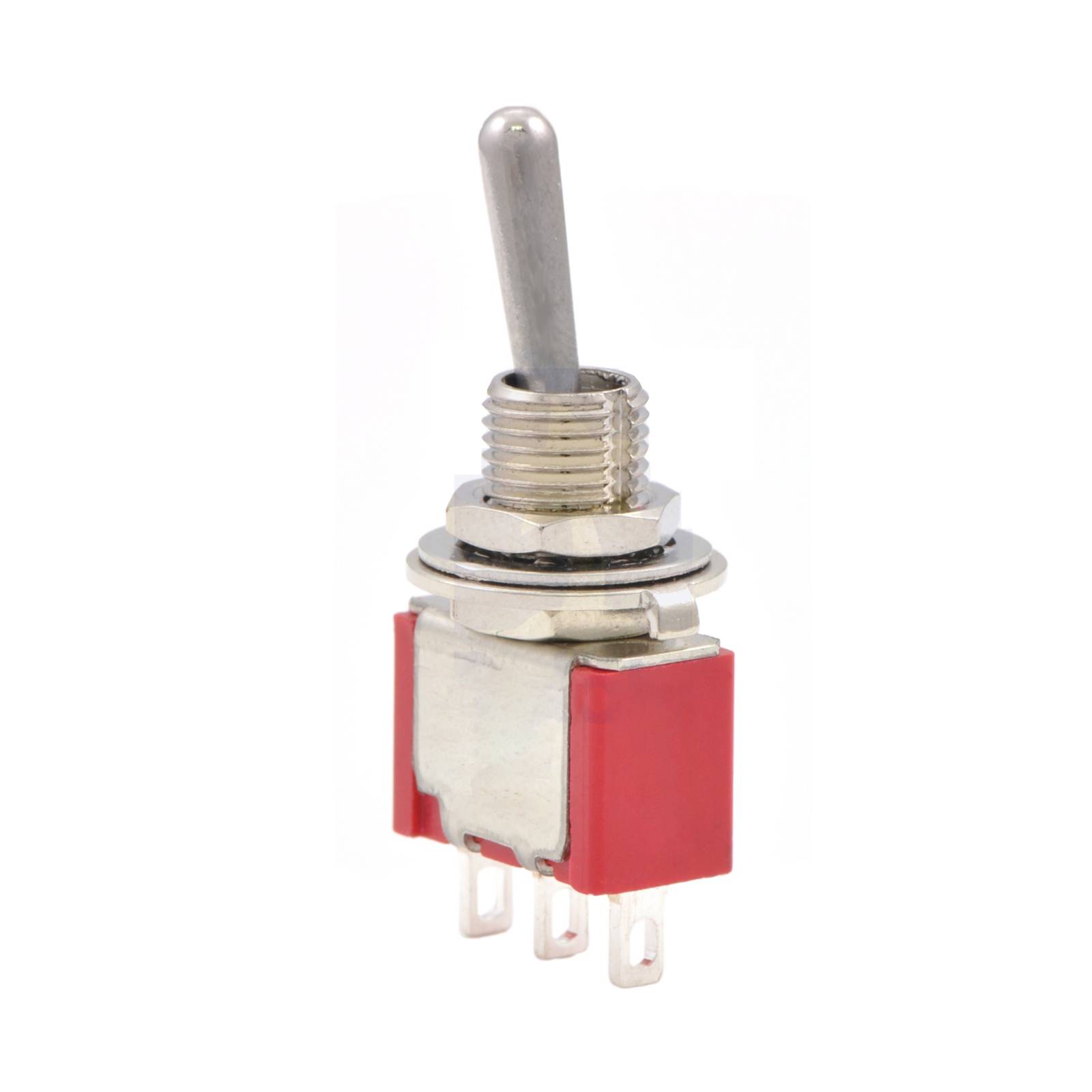 Toggle Switch: 3-Pin, SPDT, 5A Single Pole Double Throw