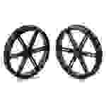 Pololu Wheel 90x10mm Pair Black for Micro Metal Gearmotors