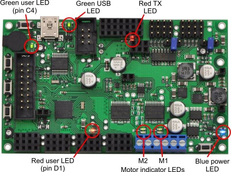 Pololu Orangutan SVP-324 Robot Controller (assembled) 1325