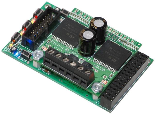 Pololu Orangutan X2 with VNH2 and LCD 738