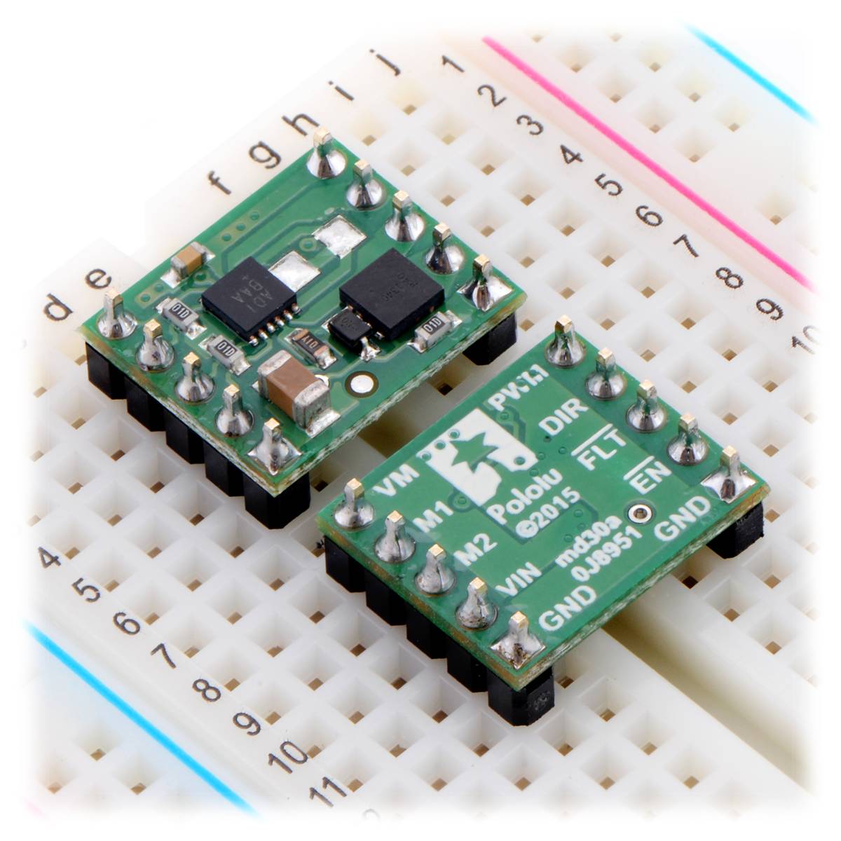 Pololu MAX14870 Single Brushed DC Motortreiber Carrier 4.5-36V 1.7A 2961