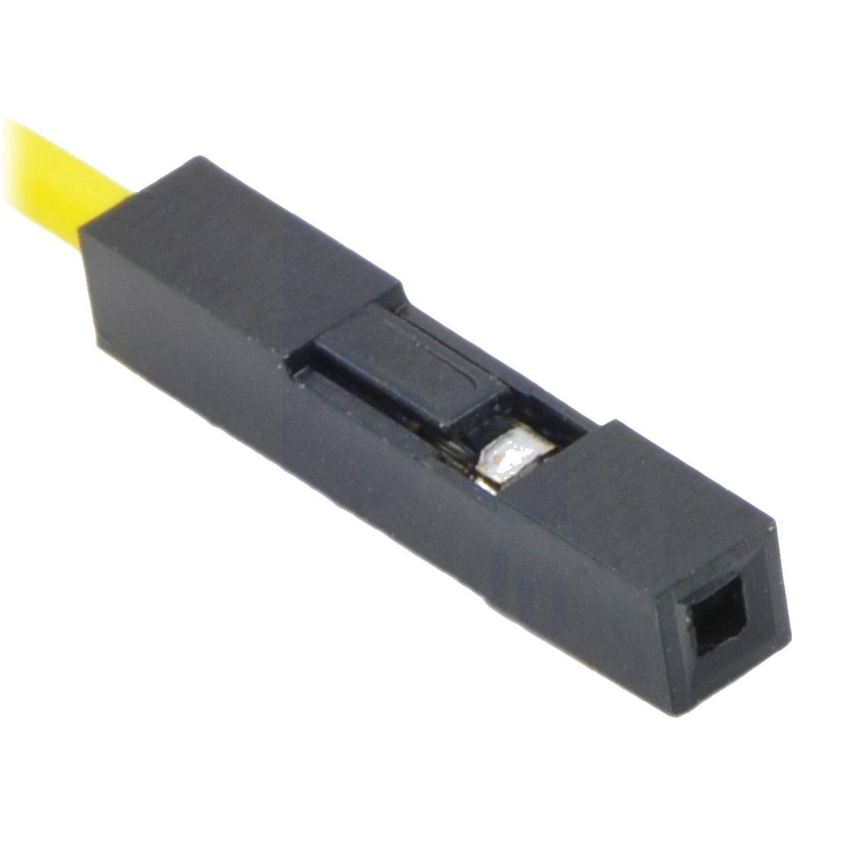 25-Pack 2.54mm Crimp Connector Housing 1x1-Pin for Pre-Crimed Terminals