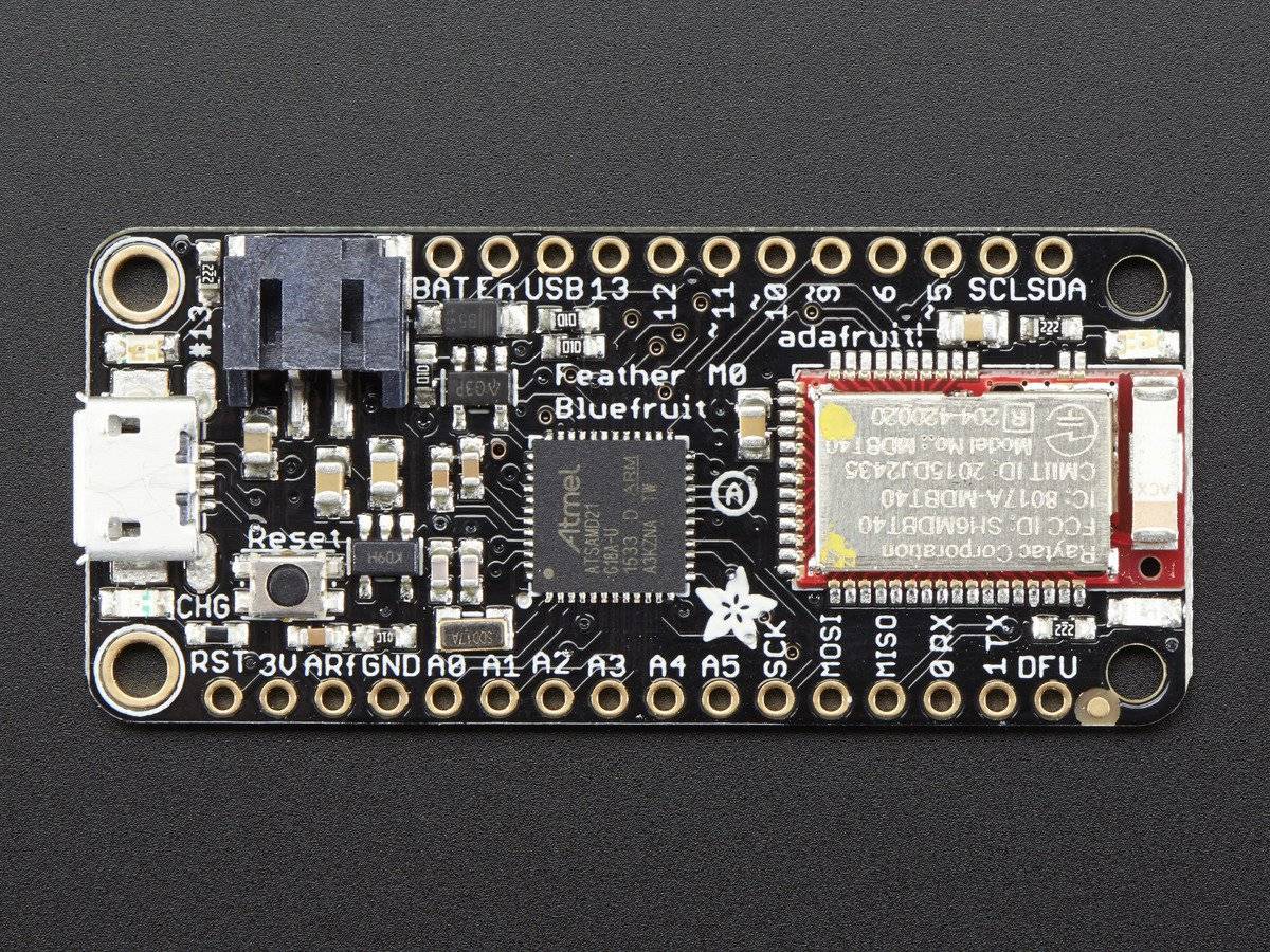Adafruit Feather M0 Bluefruit LE Compatible with Arduino Zero